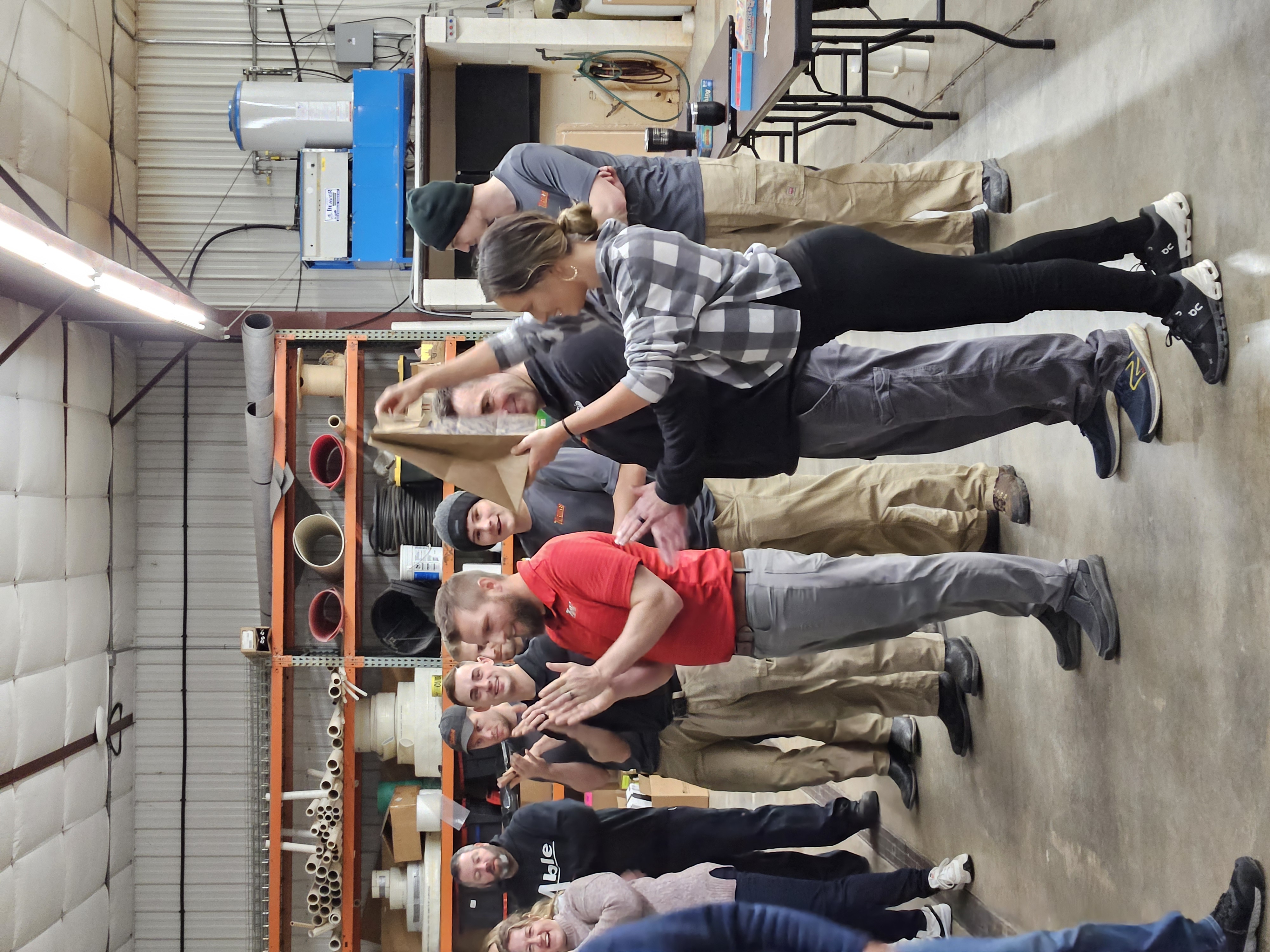 Experience the team spirit and professionalism at Tureks Plumbing Services, where quality and customer service meet excellence.