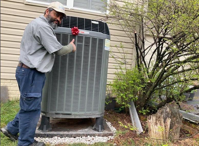 Experience excellence with Parrish Services – ensuring top-notch AC installations that make every new addition feel like a gift!