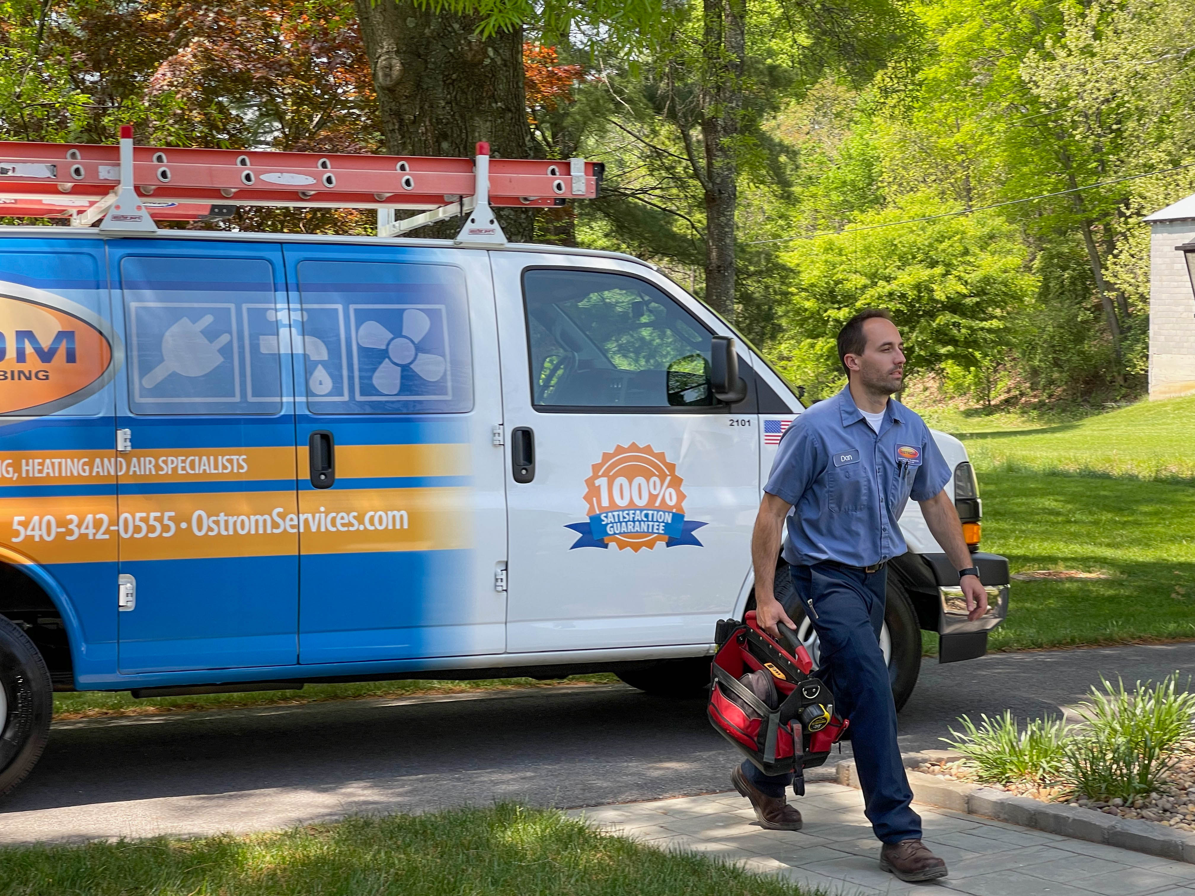 Trust Ostrom Electrical Plumbing Heating & Air Conditioning for reliable and professional service right at your doorstep.