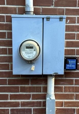 Reliable, tidy electrical service visible on-site, demonstrating Kalahari Electrical Services' commitment to safe, professional installations.
