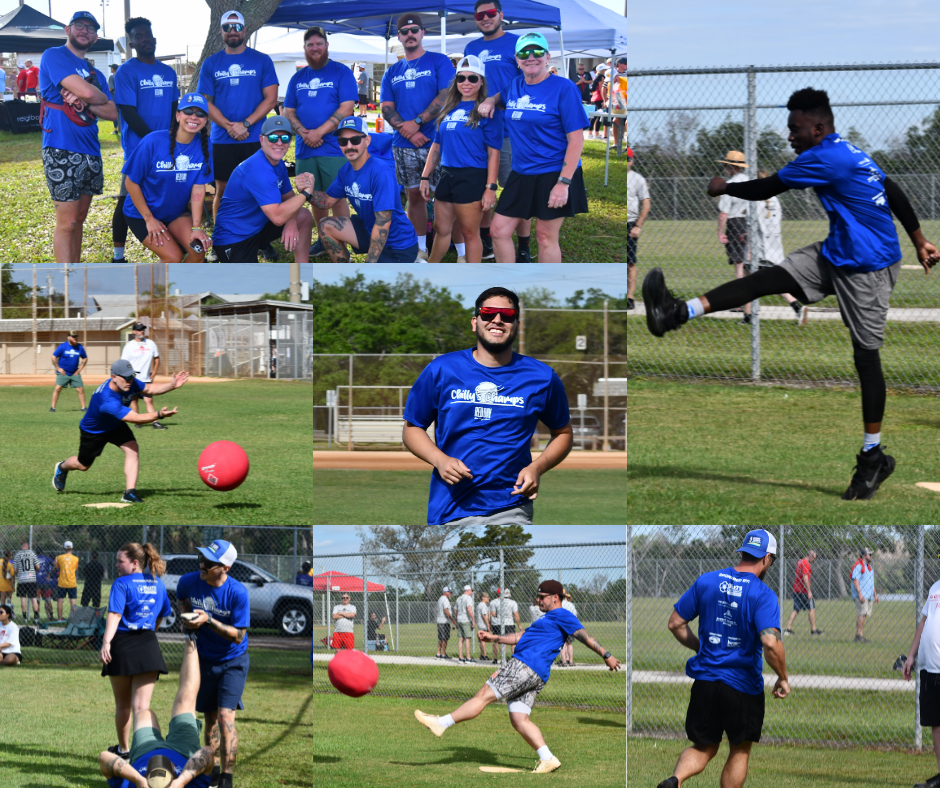 Climate Experts Air, Plumbing & Electric shows team spirit and community commitment at a local charity kickball event, fostering trust and connection.