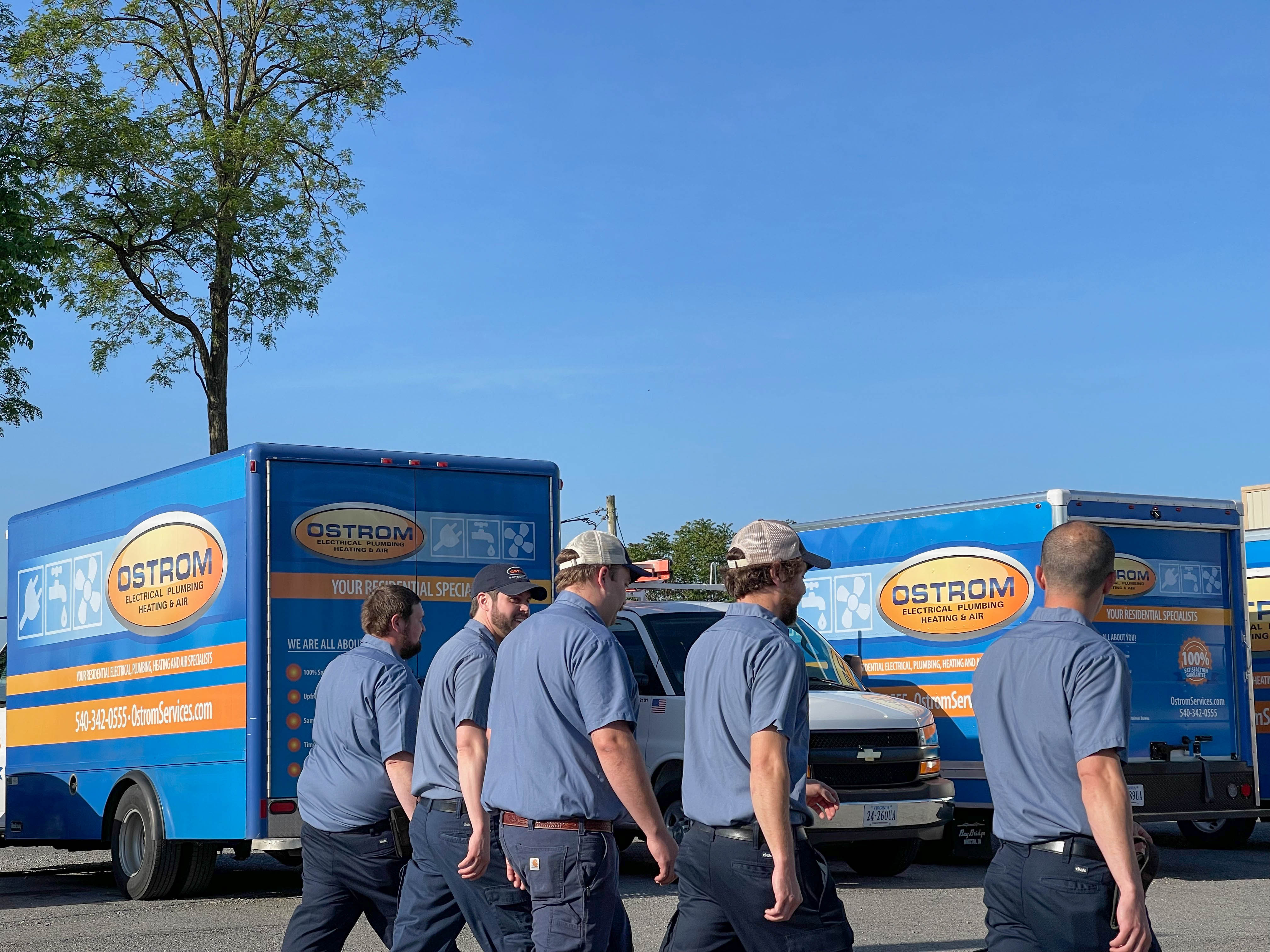 Experience top-notch service with Ostrom Electrical Plumbing Heating & Air Conditioning, your trusted residential specialists.