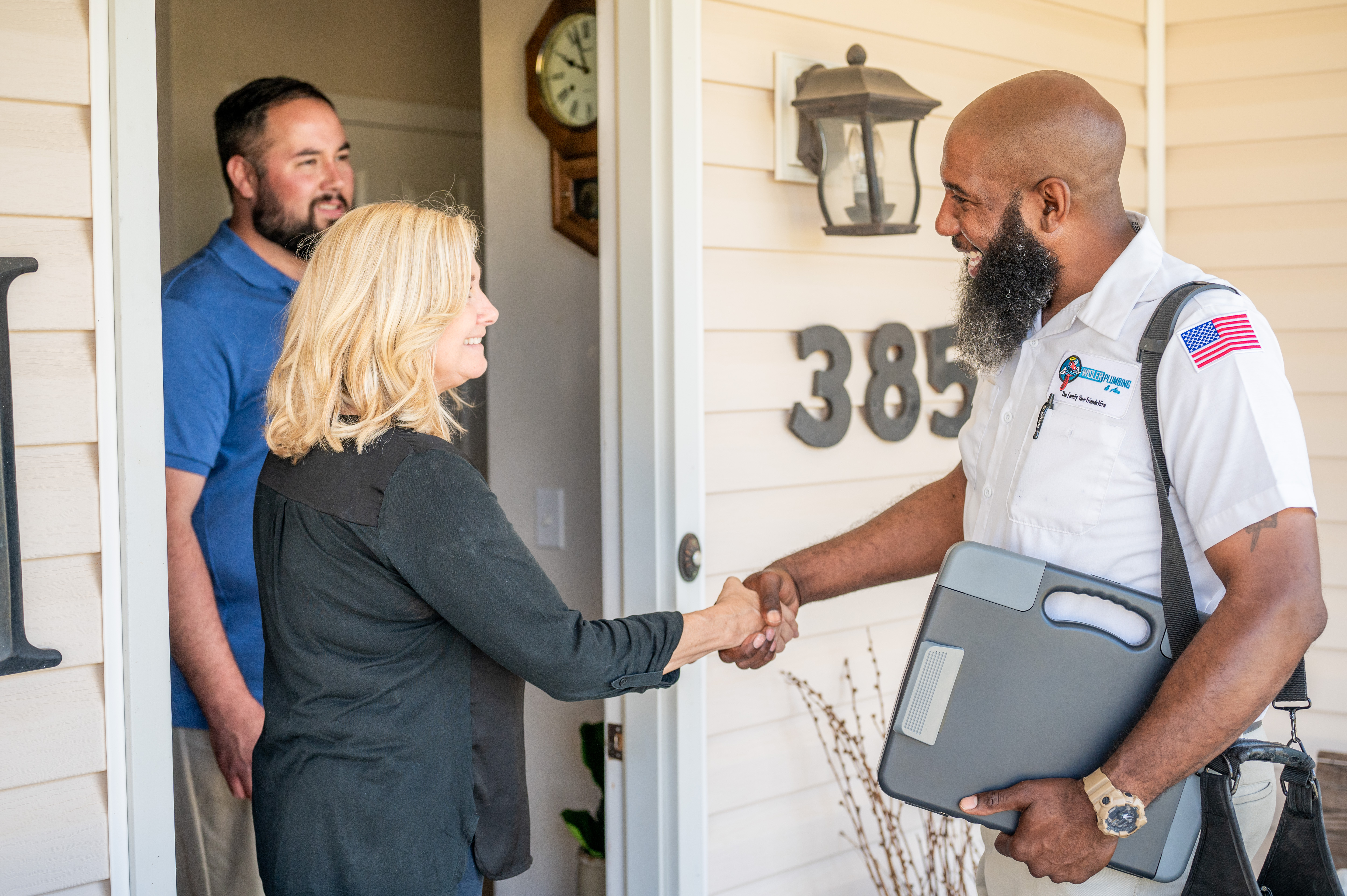 Wisler Plumbing, Heating, Cooling and Electrical showcases professional and friendly service at your doorstep.