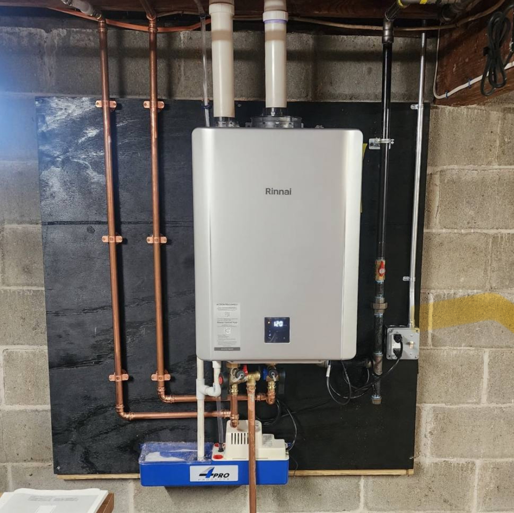 Paul The Plumber ensures top-notch installation with modern water heater systems.