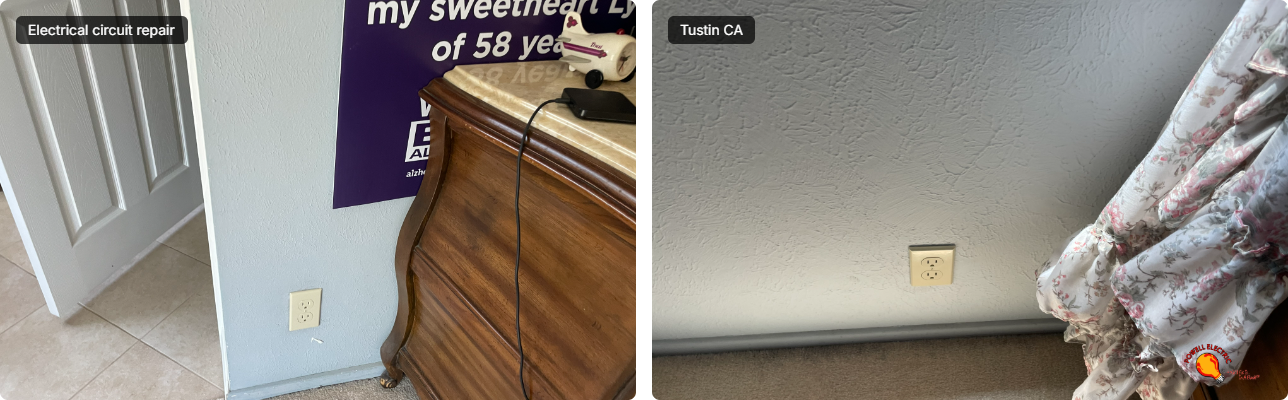 Powell Electric provides careful, professional outlet repairs that respect your home and leave rooms tidy and functional.