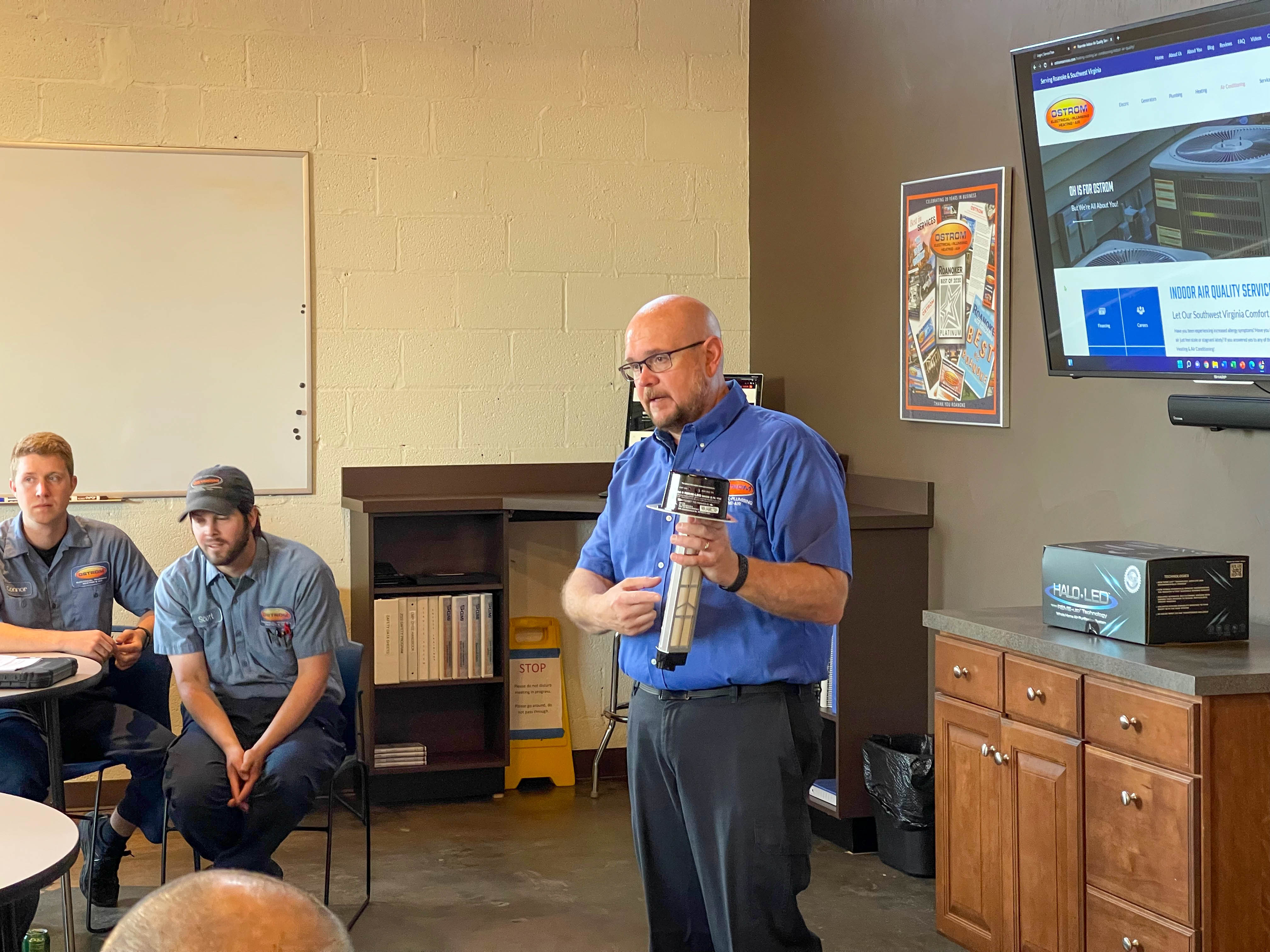 Experience top-tier HVAC solutions with Ostrom Electrical Plumbing Heating & Air Conditioning for perfect indoor air quality.