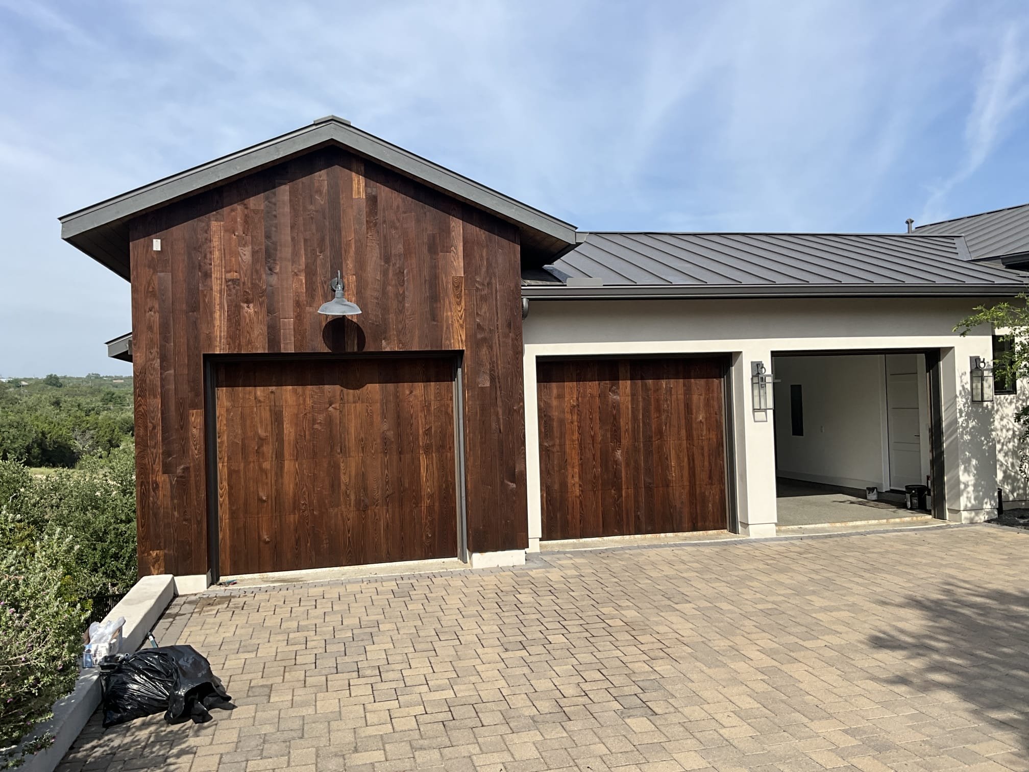 Enhance your home’s exterior with our quality garage solutions—A Team Home Services for a professional touch.