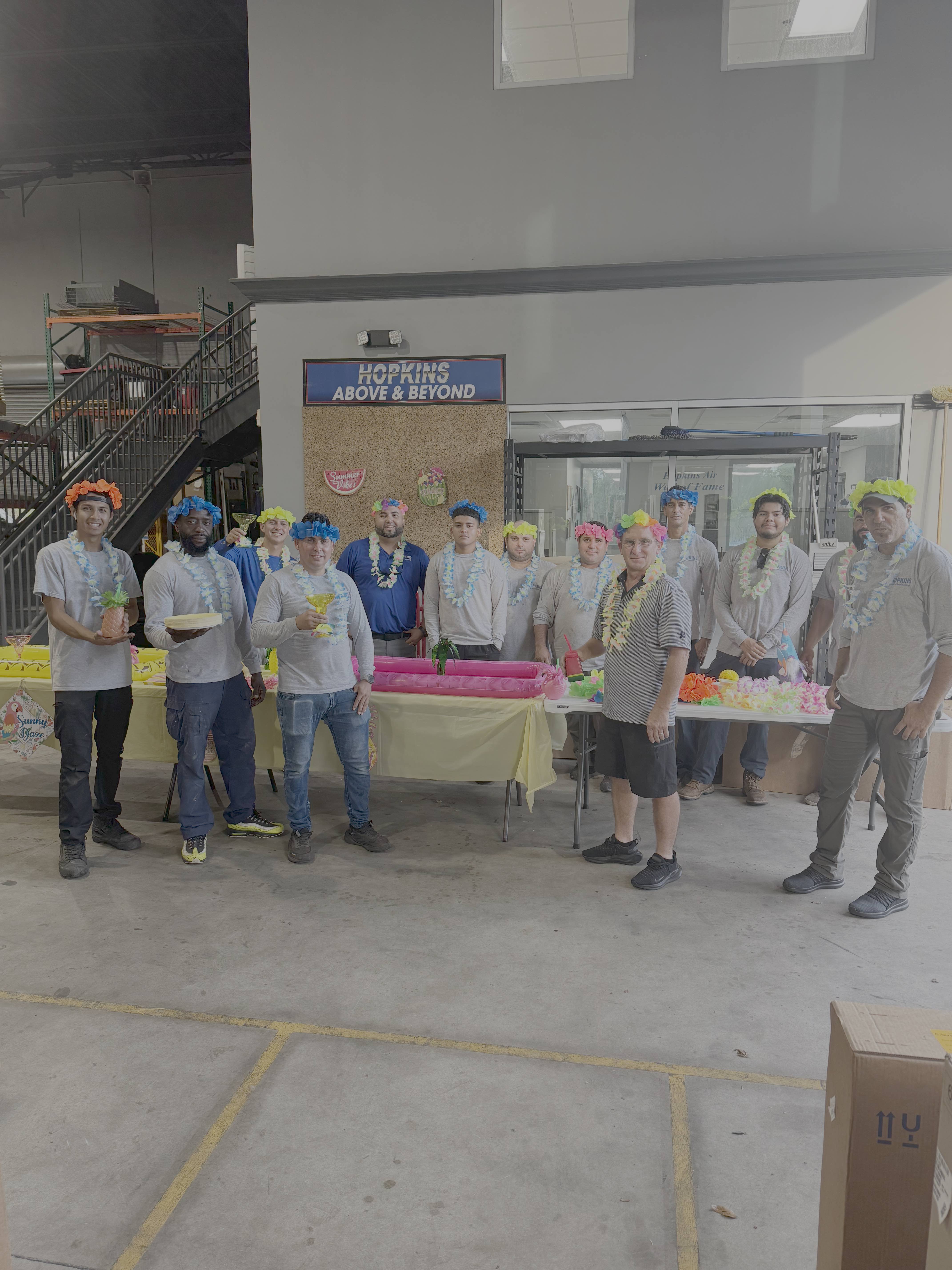 Hopkins Air Conditioning goes above and beyond in fostering a fun and engaging work culture.