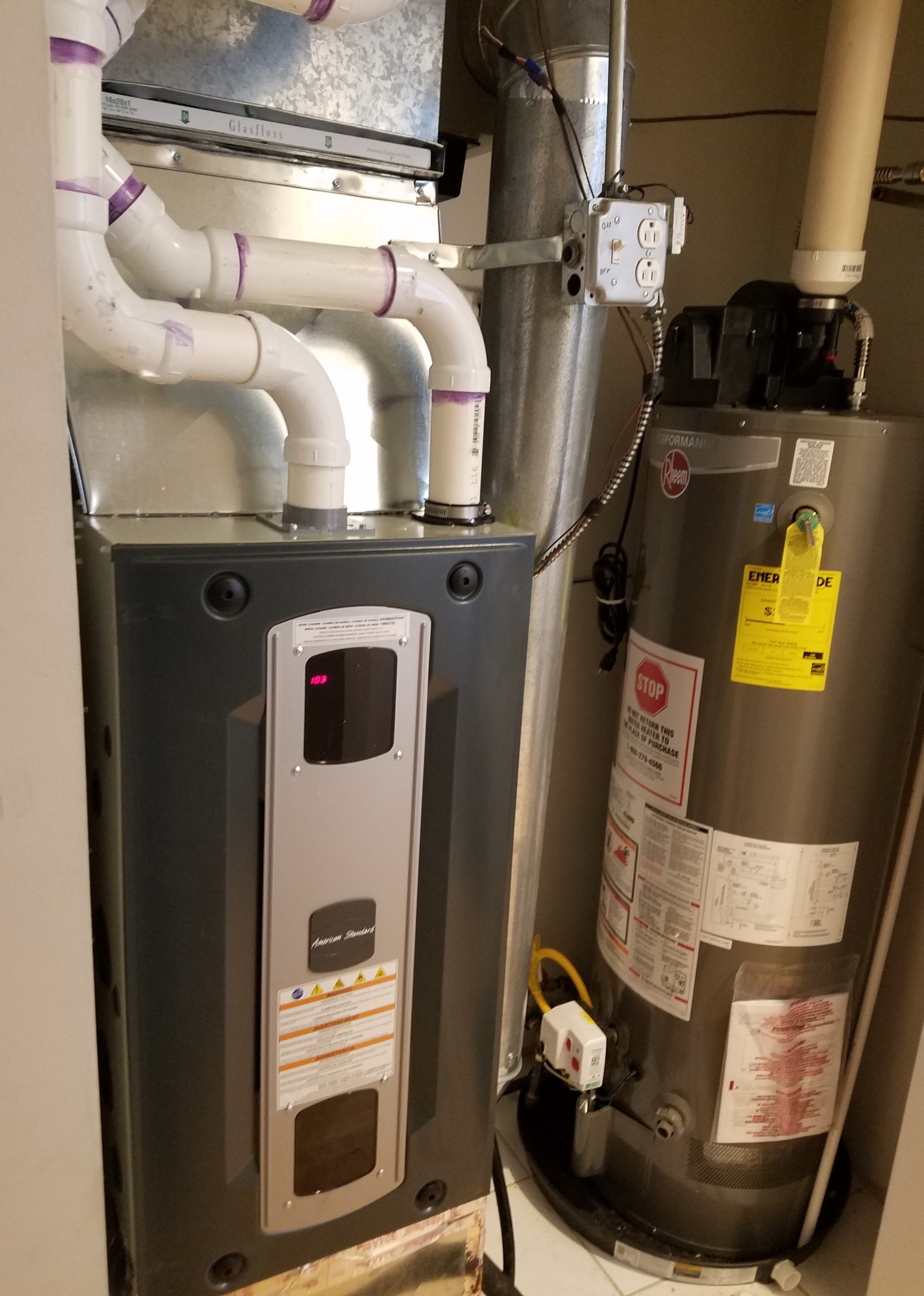 Clean, code‑minded installation shows Oasis Heating and Cooling's commitment to dependable HVAC workmanship and long term reliability.