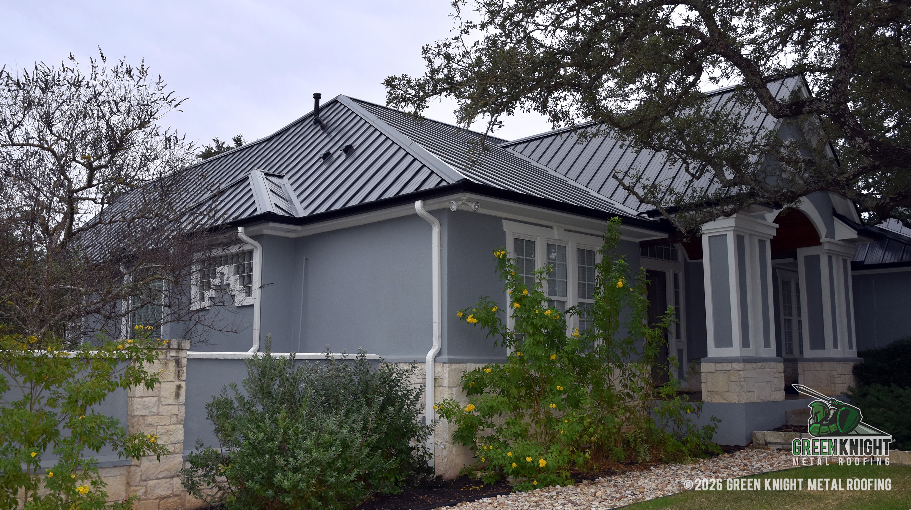 At Green Knight® Metal Roofing, we blend elegance with durability to enhance every home. Explore roofing solutions that stand the test of time.