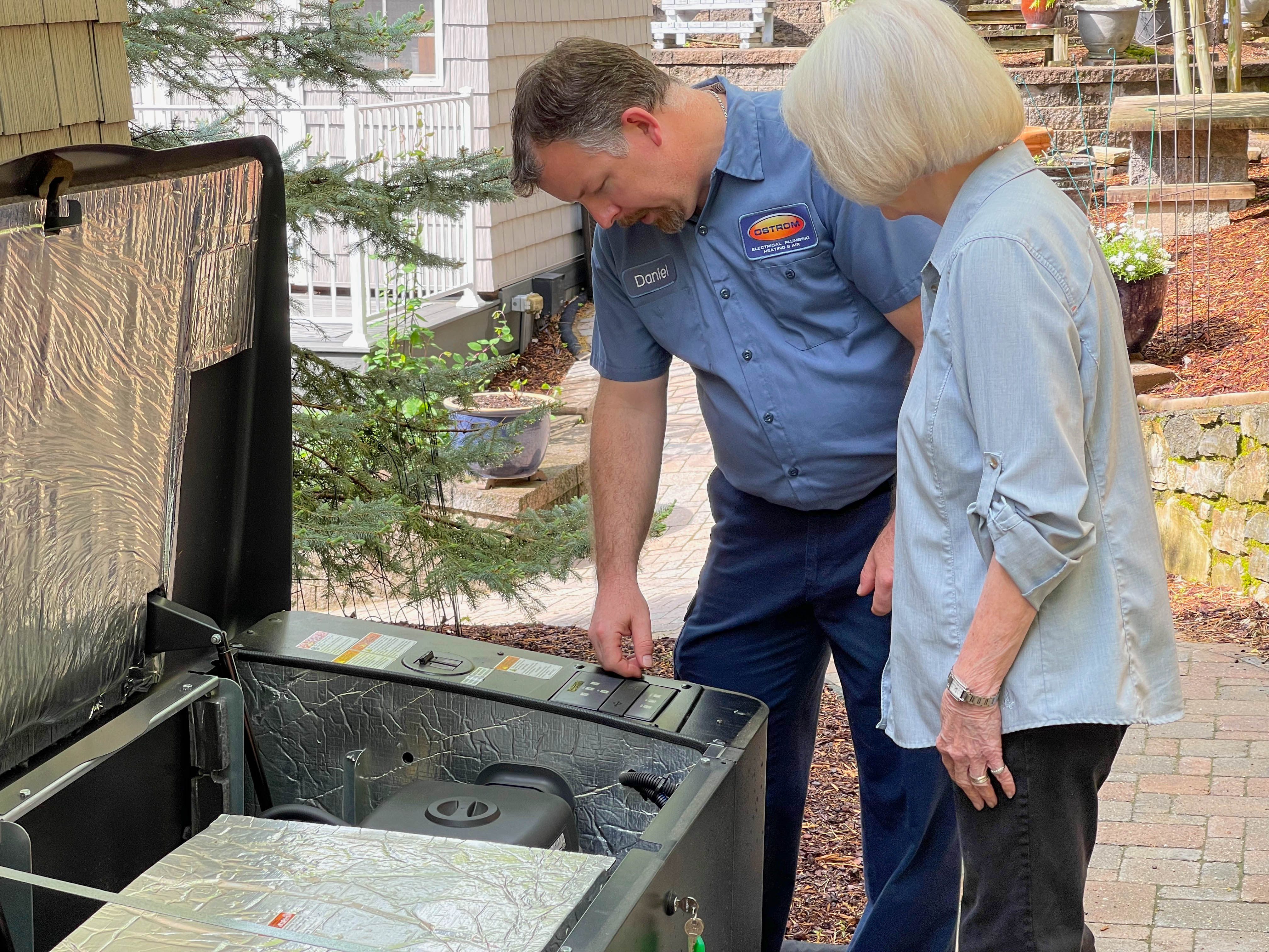 Choose Ostrom for reliable and professional electrical services right at your doorstep. Your comfort is our mission.