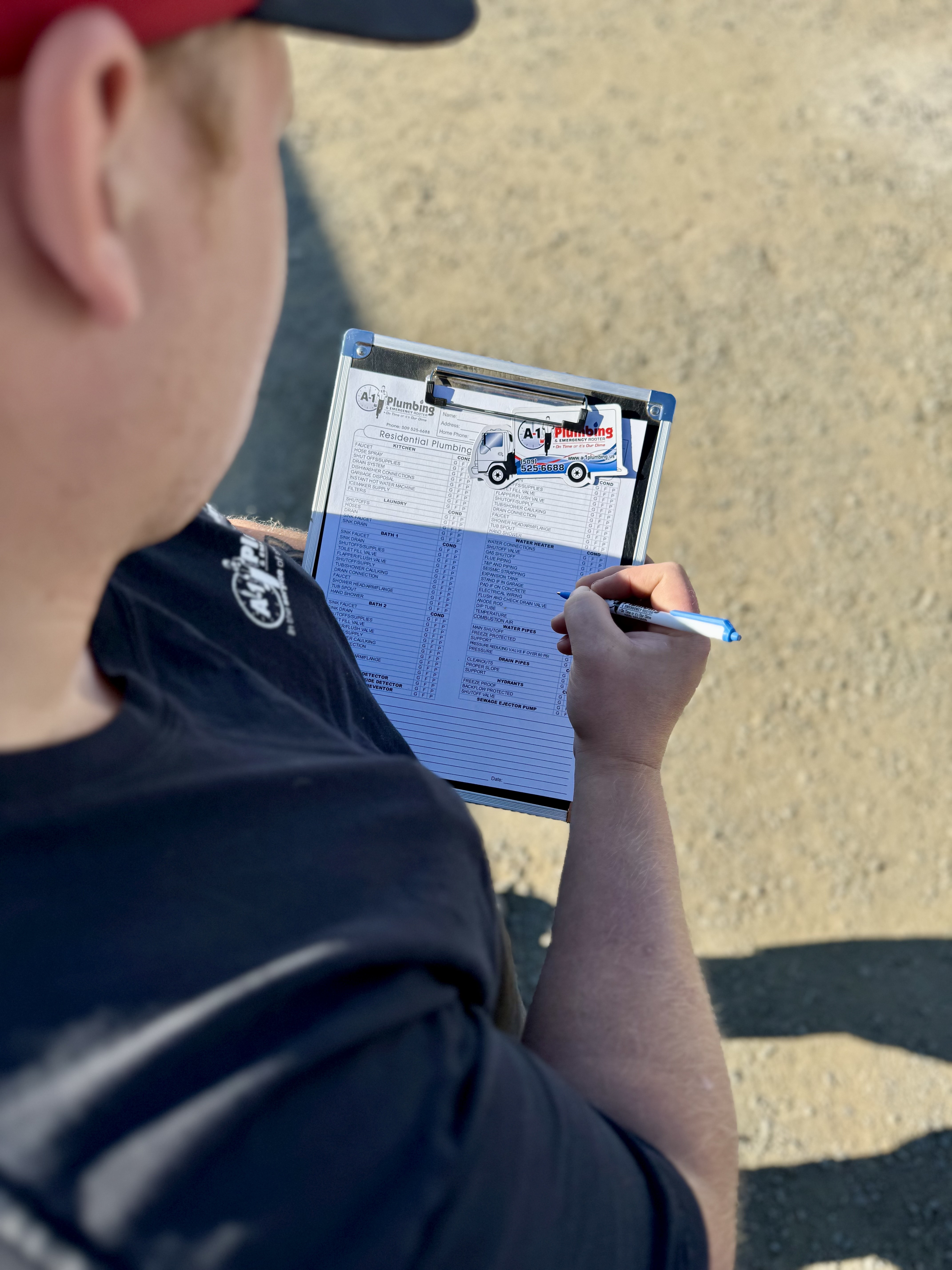 Trust A-1 Plumbing & Emergency Rooter for organized and professional on-site plumbing services.