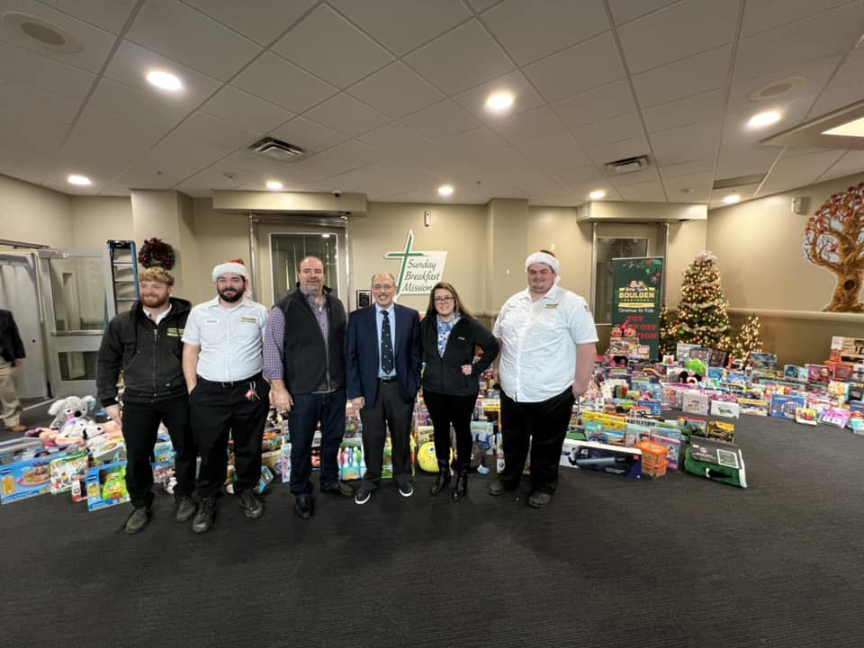 Boulden Brothers celebrates the holiday season through giving, showcasing their dedication to community and service excellence.