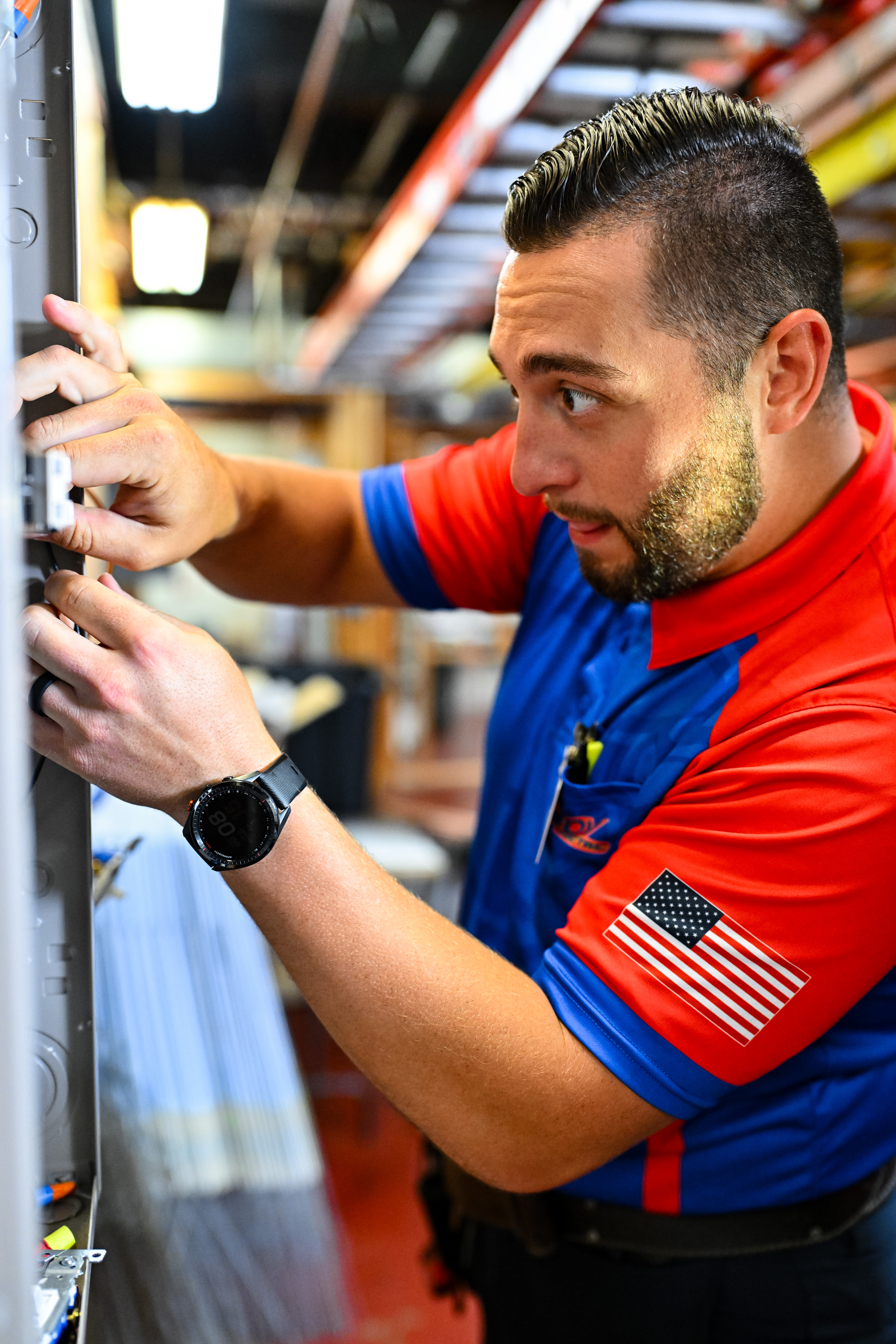 JDV Electric showcases professionalism and precision in every electrical service.
