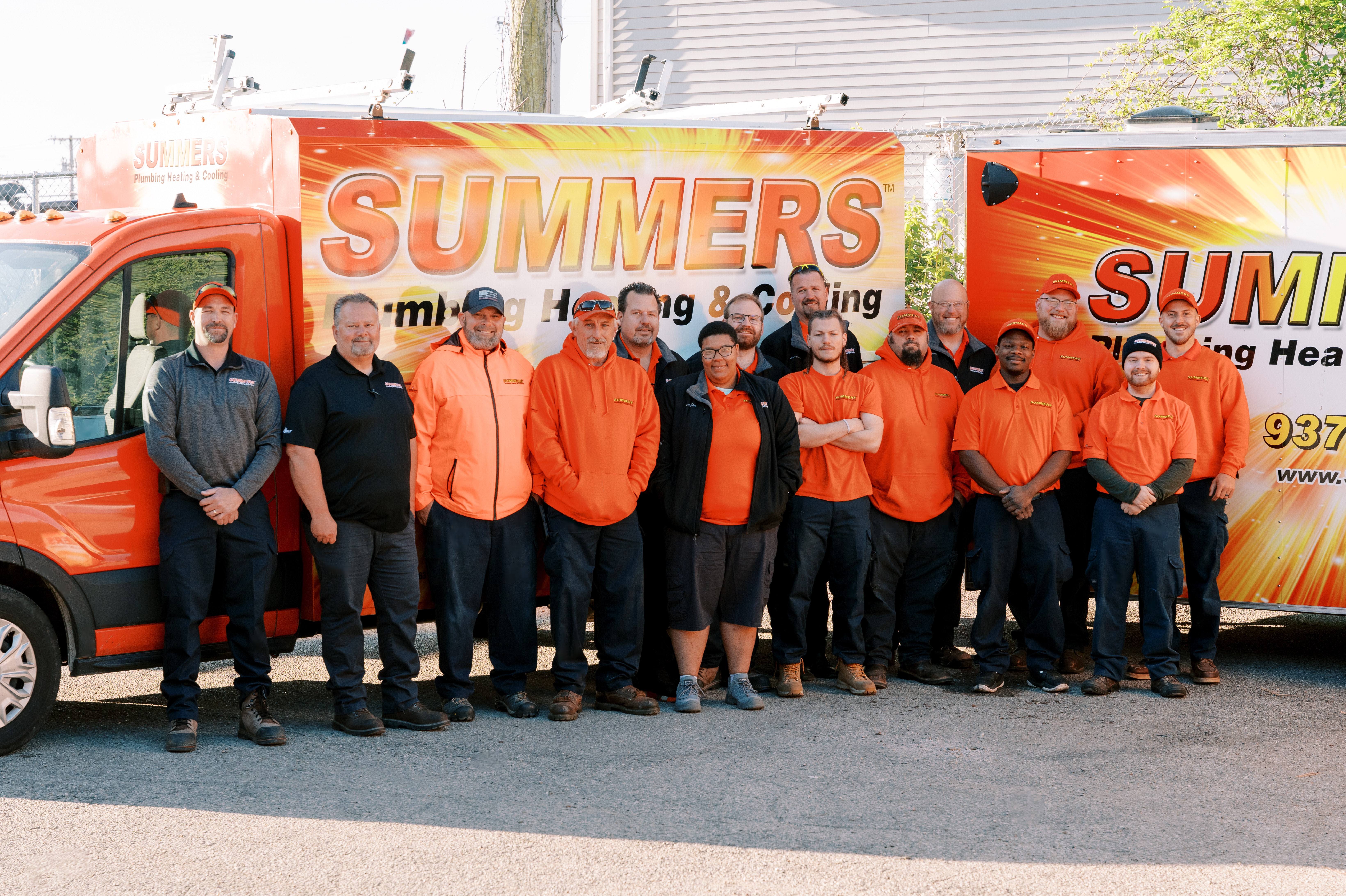 Trust the friendly and professional team at Summers Plumbing Heating & Cooling for all your service needs.