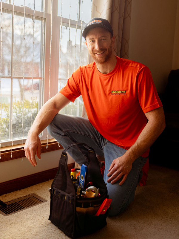 At Summers Plumbing Heating & Cooling, we ensure quality service right at your doorstep with professionalism and a smile.
