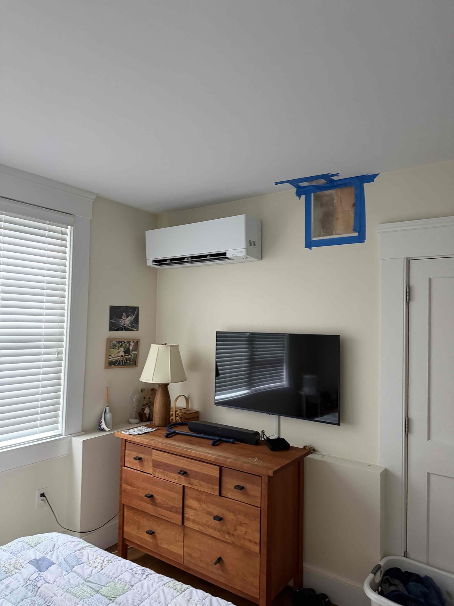 A clean, careful installation of a ductless unit shows how Akian Plumbing, Heating, Cooling & Electric protects your home and delivers reliable comfort.