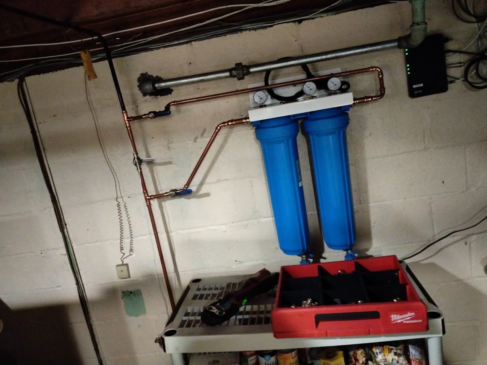 Enhance your home's plumbing with Service Professionals' expert water filtration installations.