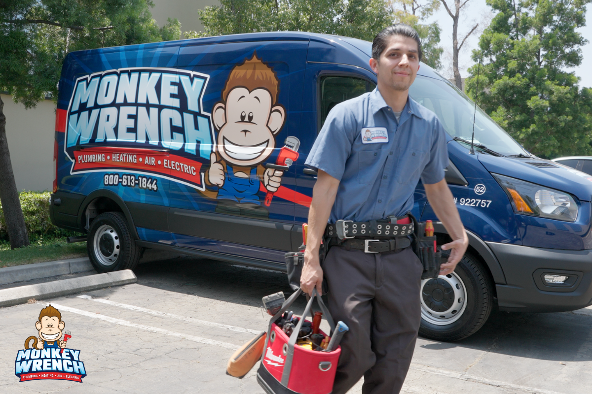Trust Monkey Wrench Plumbing, Heating, Air & Electric for all your service needs with professional, customer-focused technicians ready to assist.