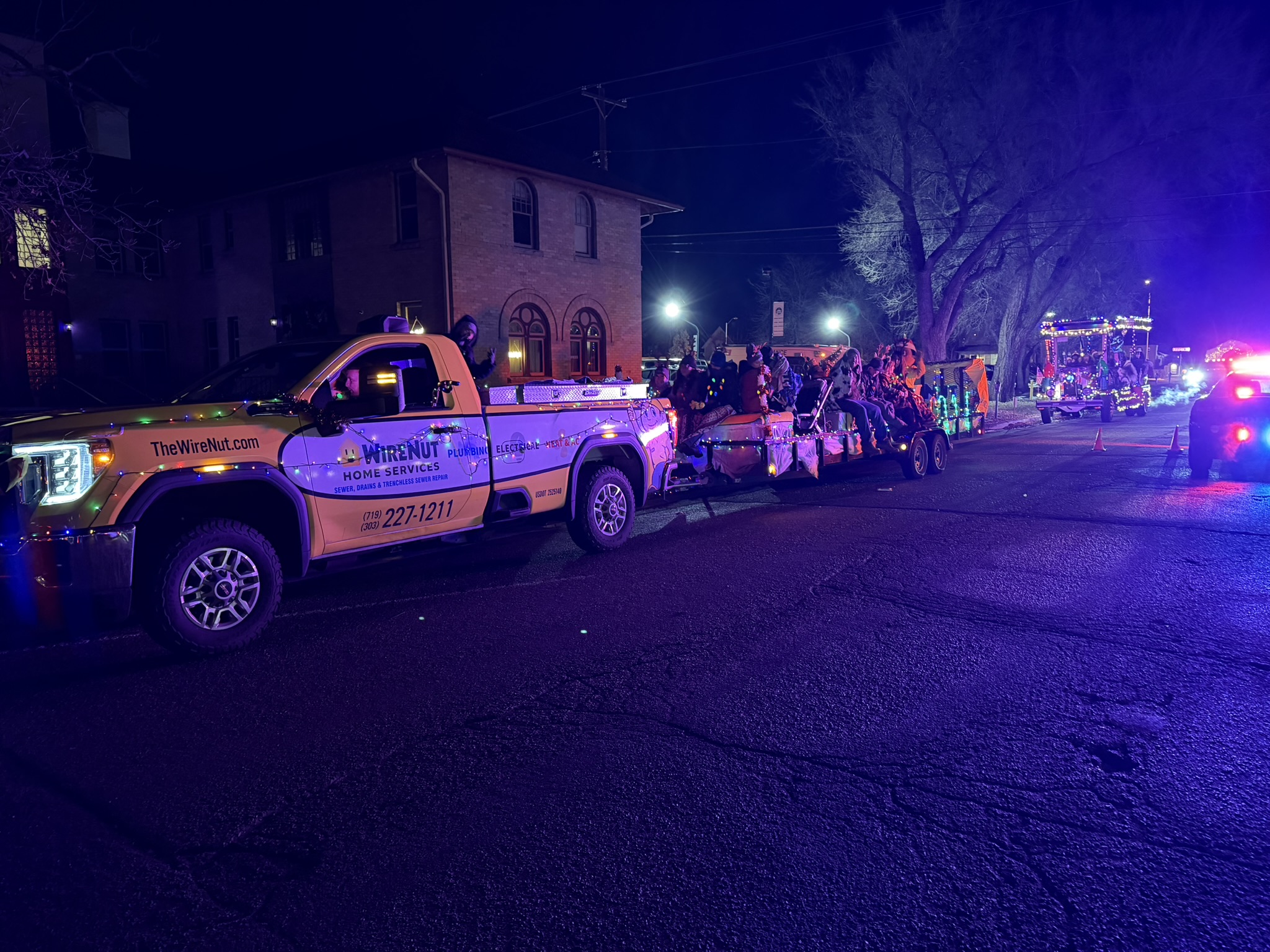 Join the festivities with WireNut Home Services, showcasing community spirit and top-notch service!