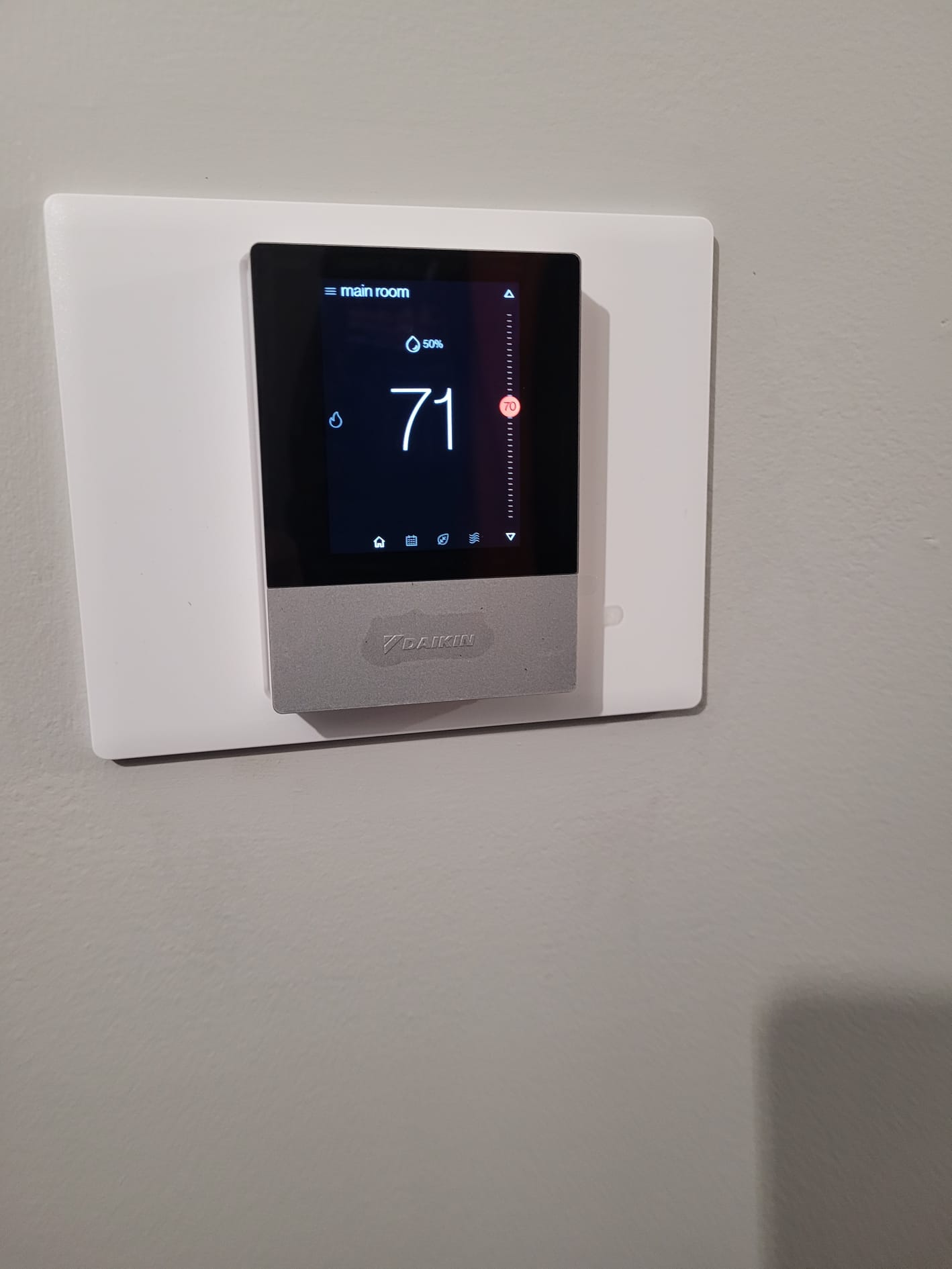 Experience precise temperature control with First Choice Heating & Cooling's state-of-the-art thermostats.