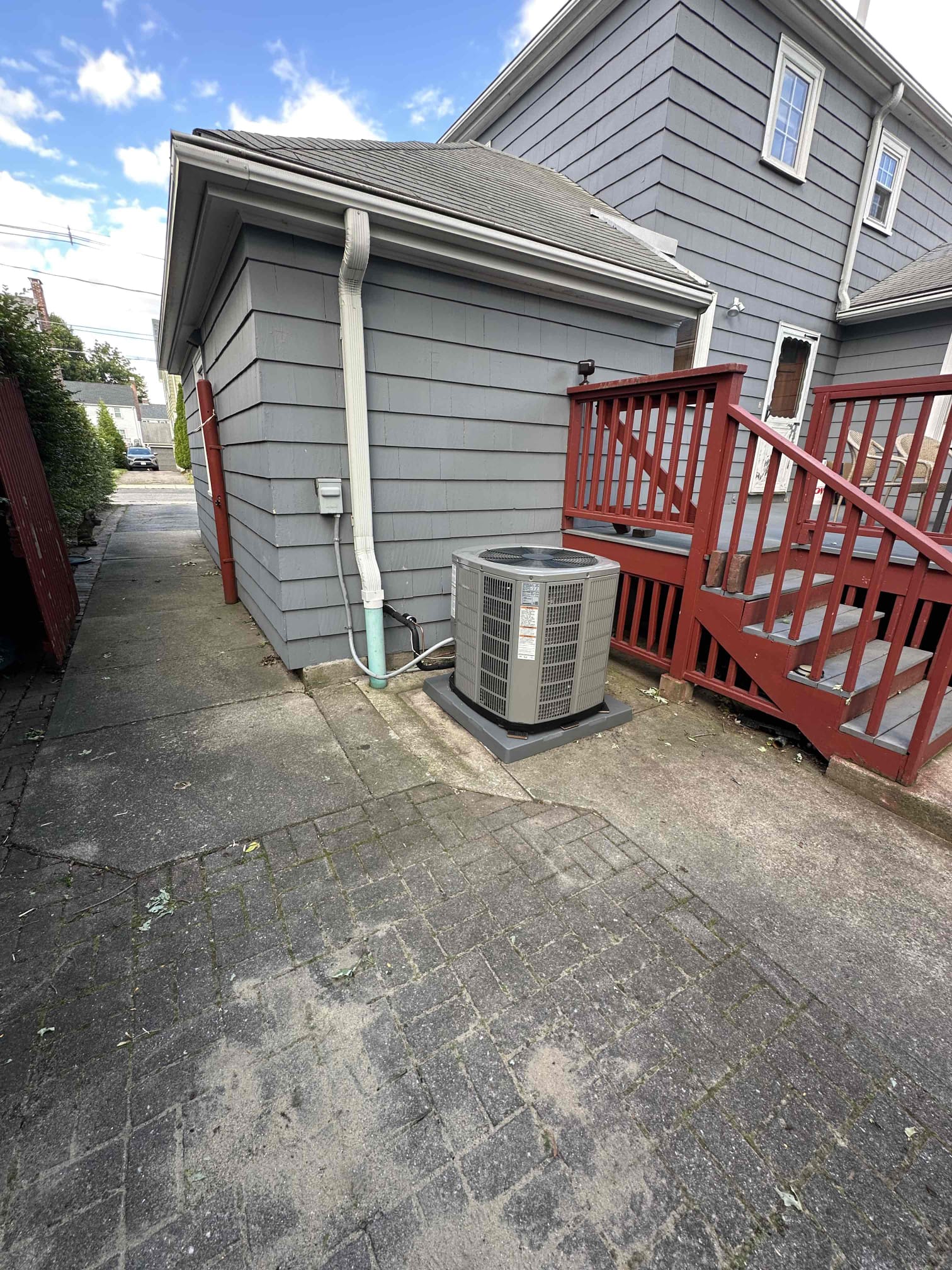 Dependable outdoor cooling installed with care, Akian Plumbing, Heating, Cooling & Electric shows neat placement and lasting craftsmanship.