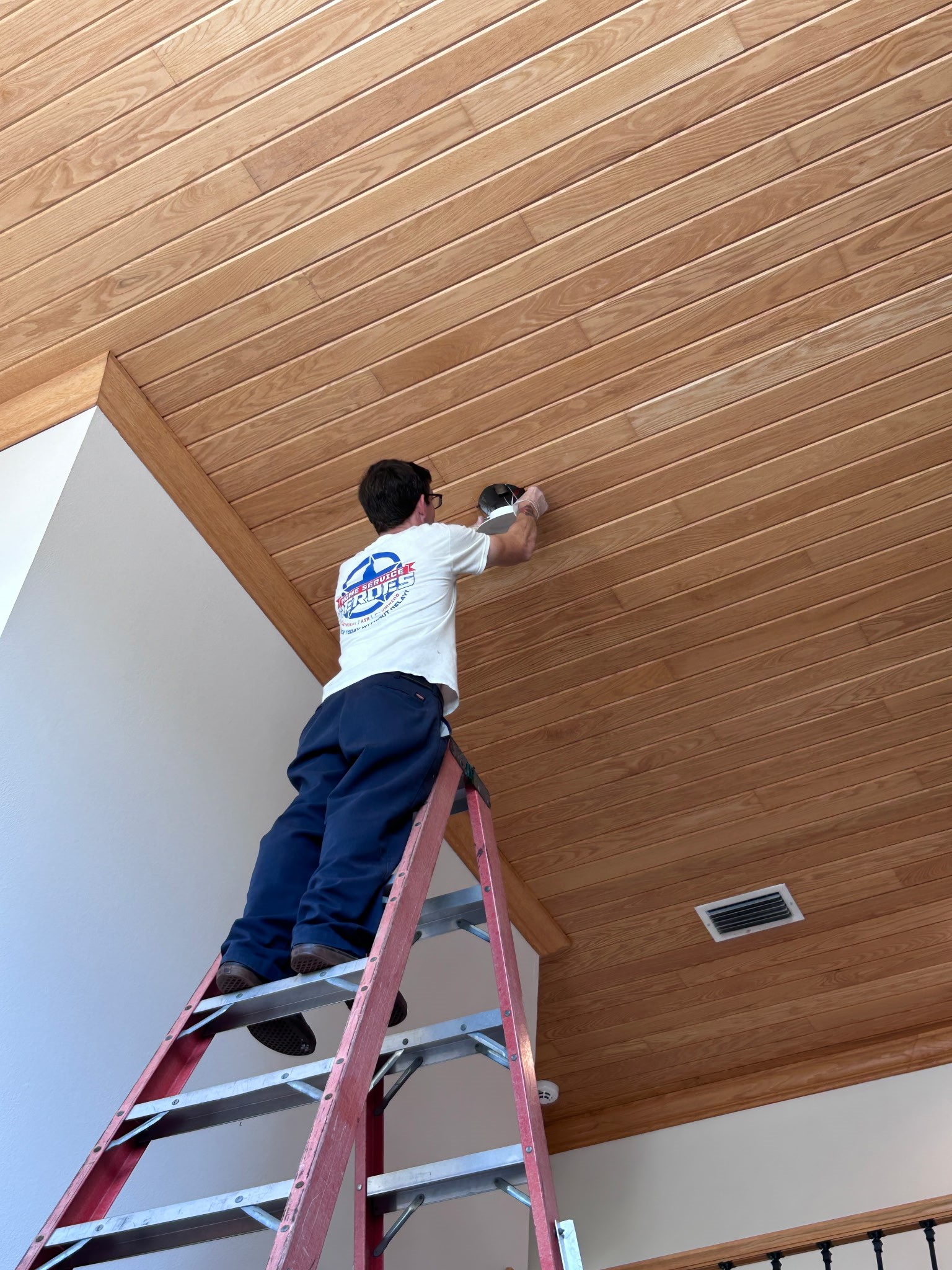 Trust Home Service Heroes for professional and reliable electrical installations in your home.