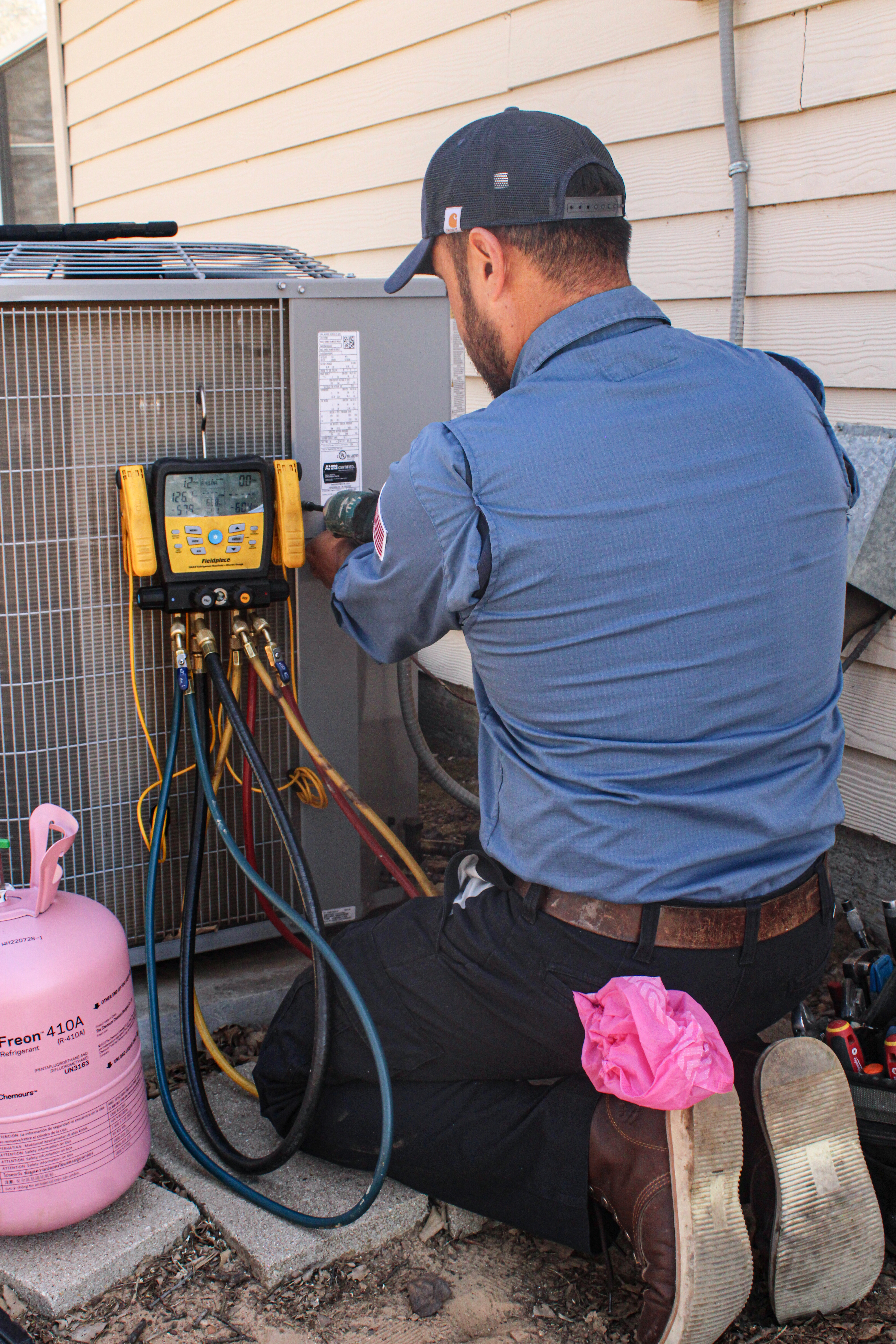 Experience top-notch HVAC services with Elmer's Home Services, where professionalism meets quality care.