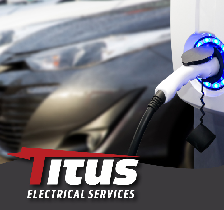 Experience the future of green energy solutions with Titus Electrical Services, your trusted partner in EV Charger Installation.