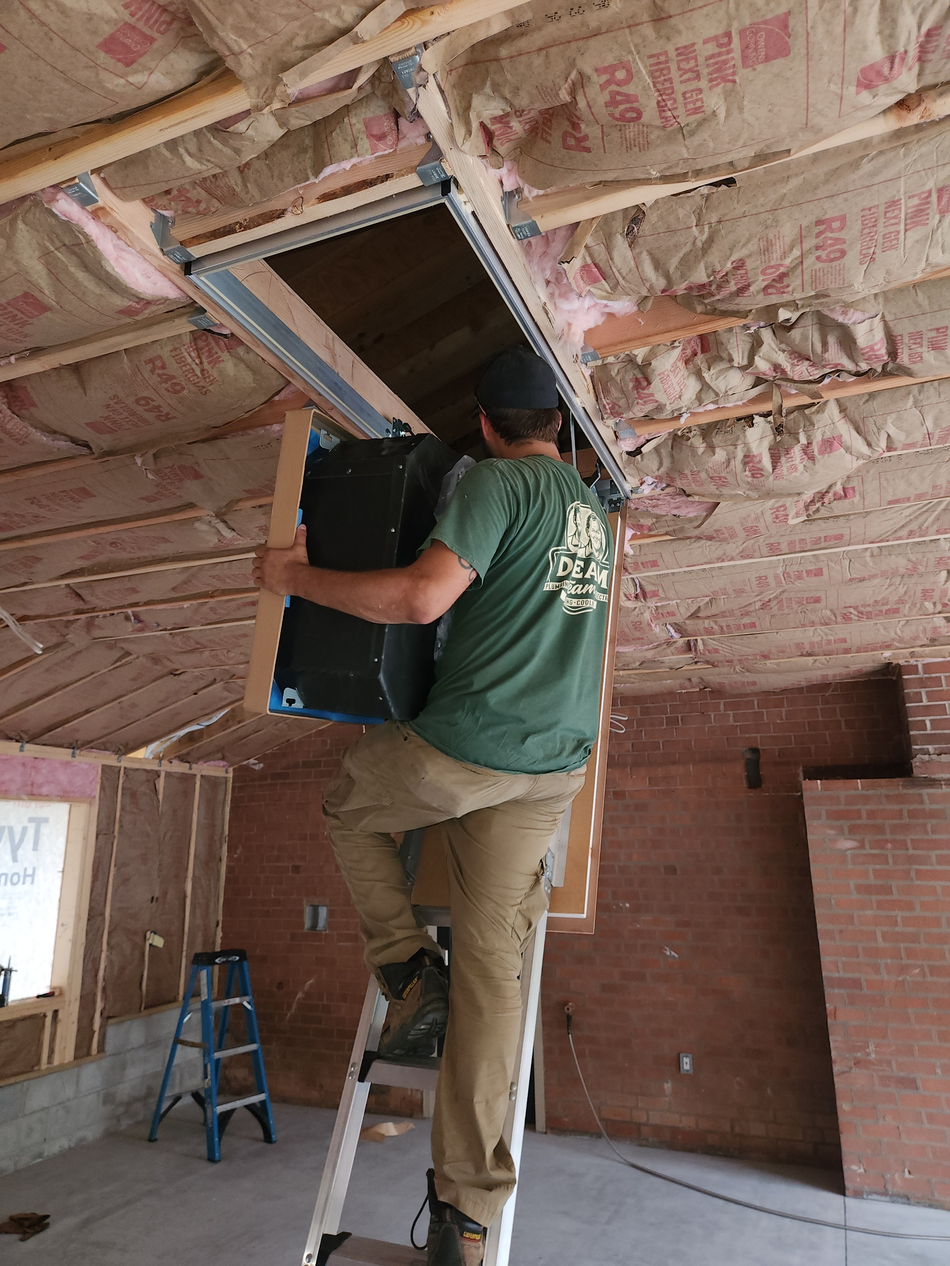 Building trust one installation at a time, Dream Team - Plumbing, Heating, Cooling, & Electric delivers quality with every project.