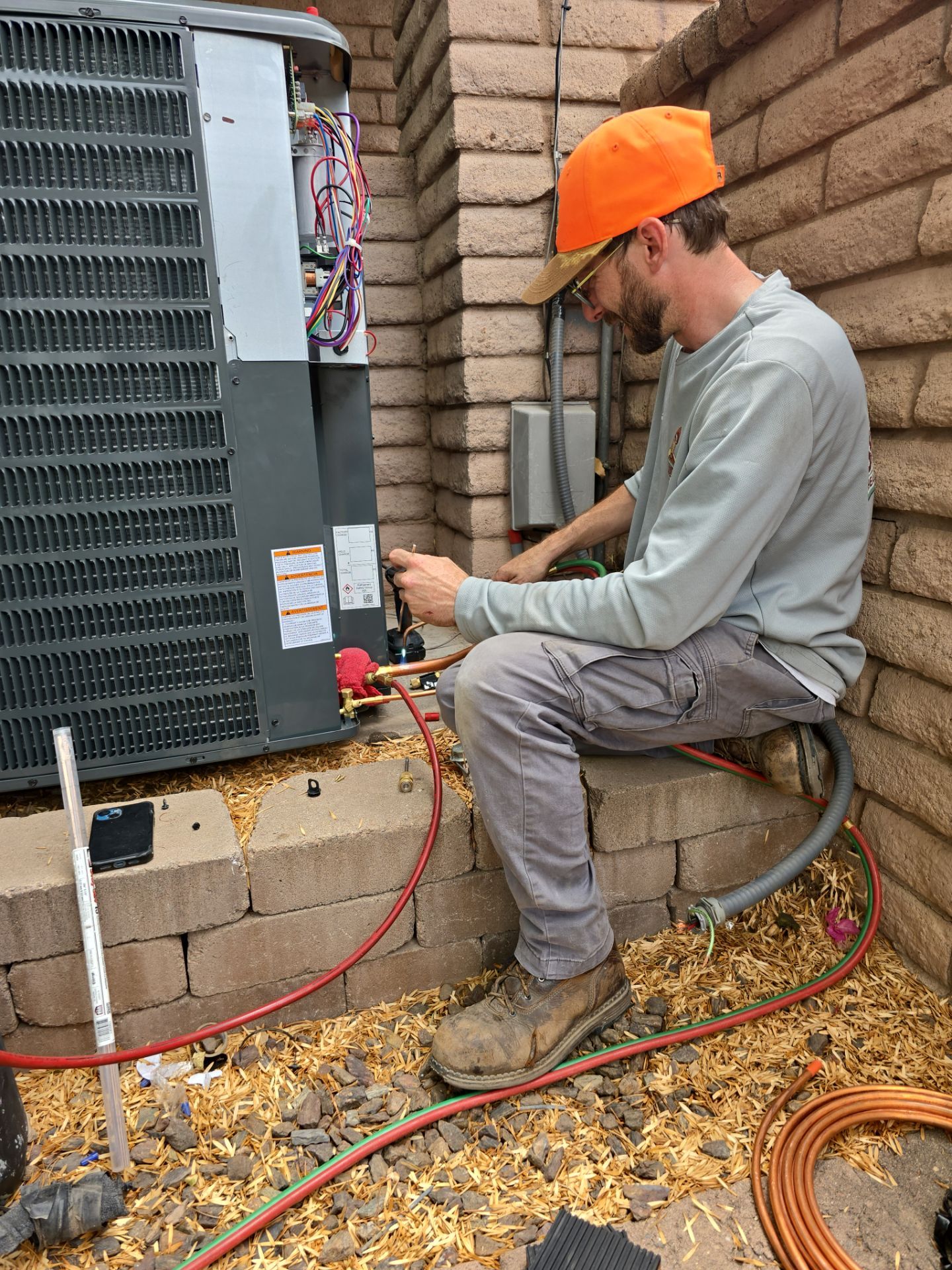 Trust Shamrock Heating & Cooling for professional and reliable HVAC outdoor services.