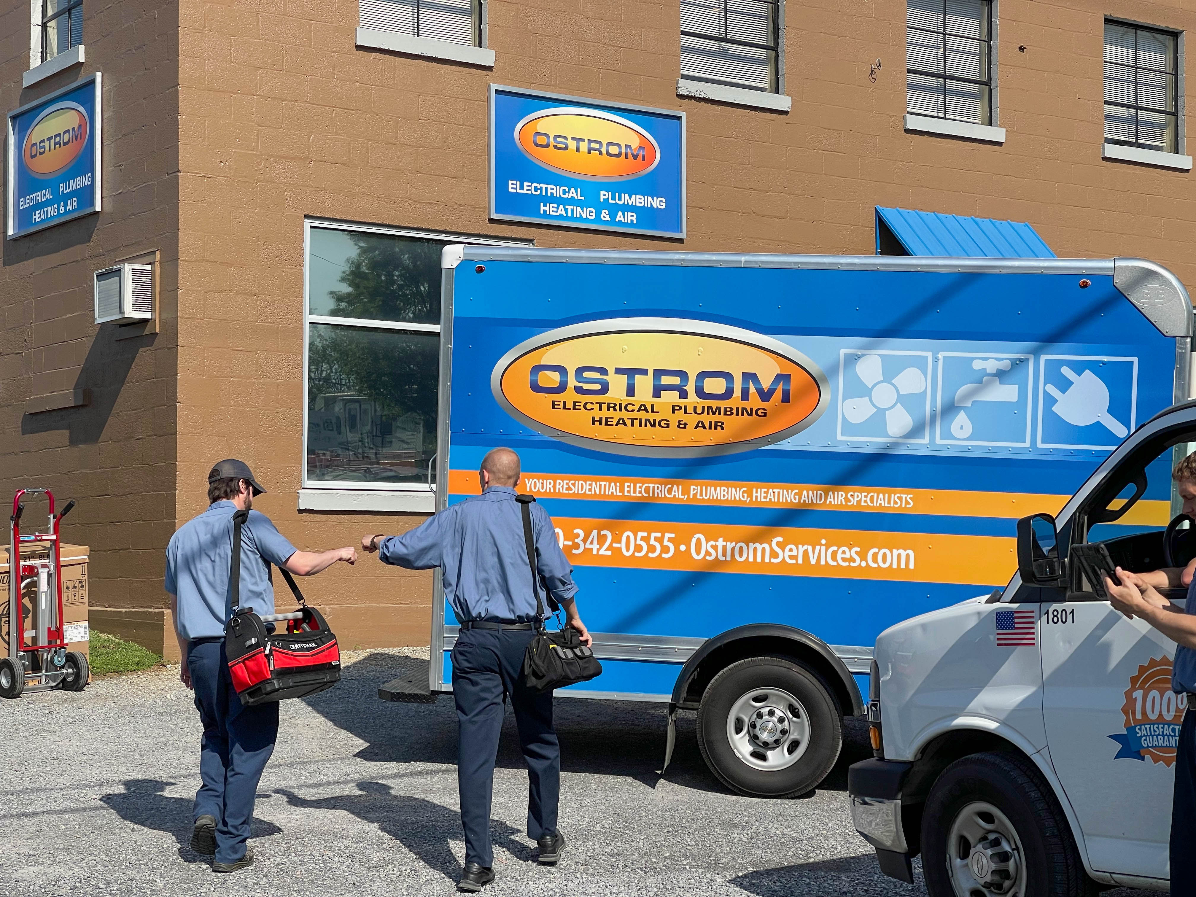 Experience unparalleled service with Ostrom Electrical Plumbing Heating & Air Conditioning - your trusted experts for home comfort solutions.