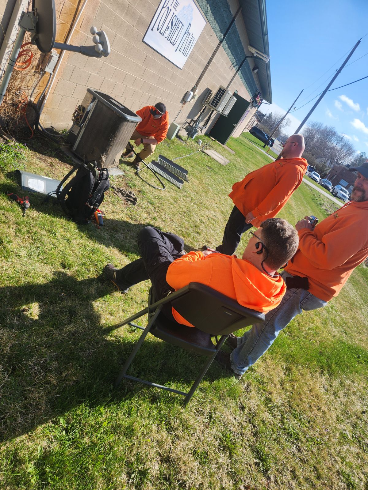 Summers Plumbing Heating & Cooling showcases teamwork and professionalism in every HVAC service.