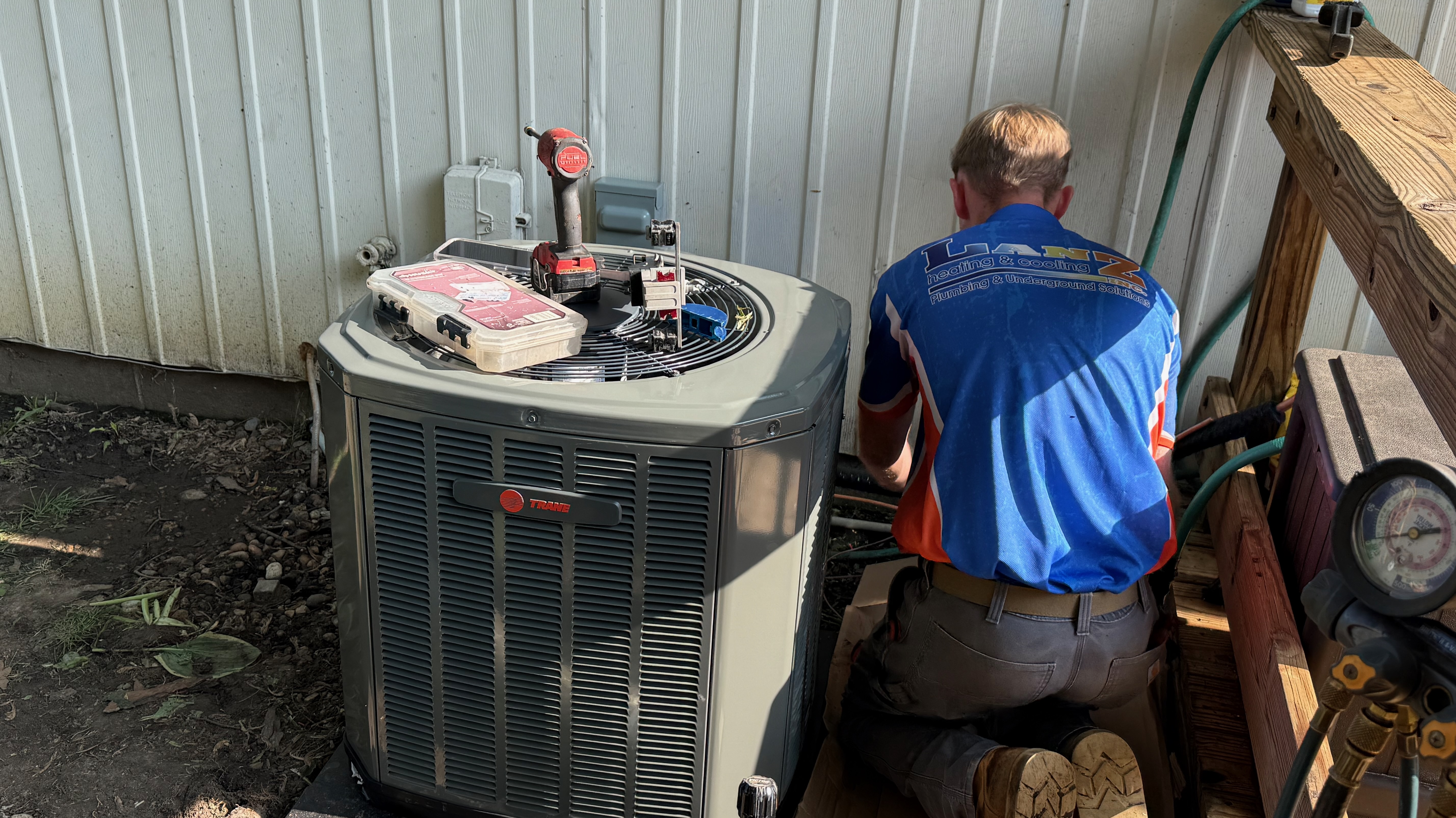 Reliable and professional HVAC services from Lanz Plumbing, Heating & Cooling, Inc.