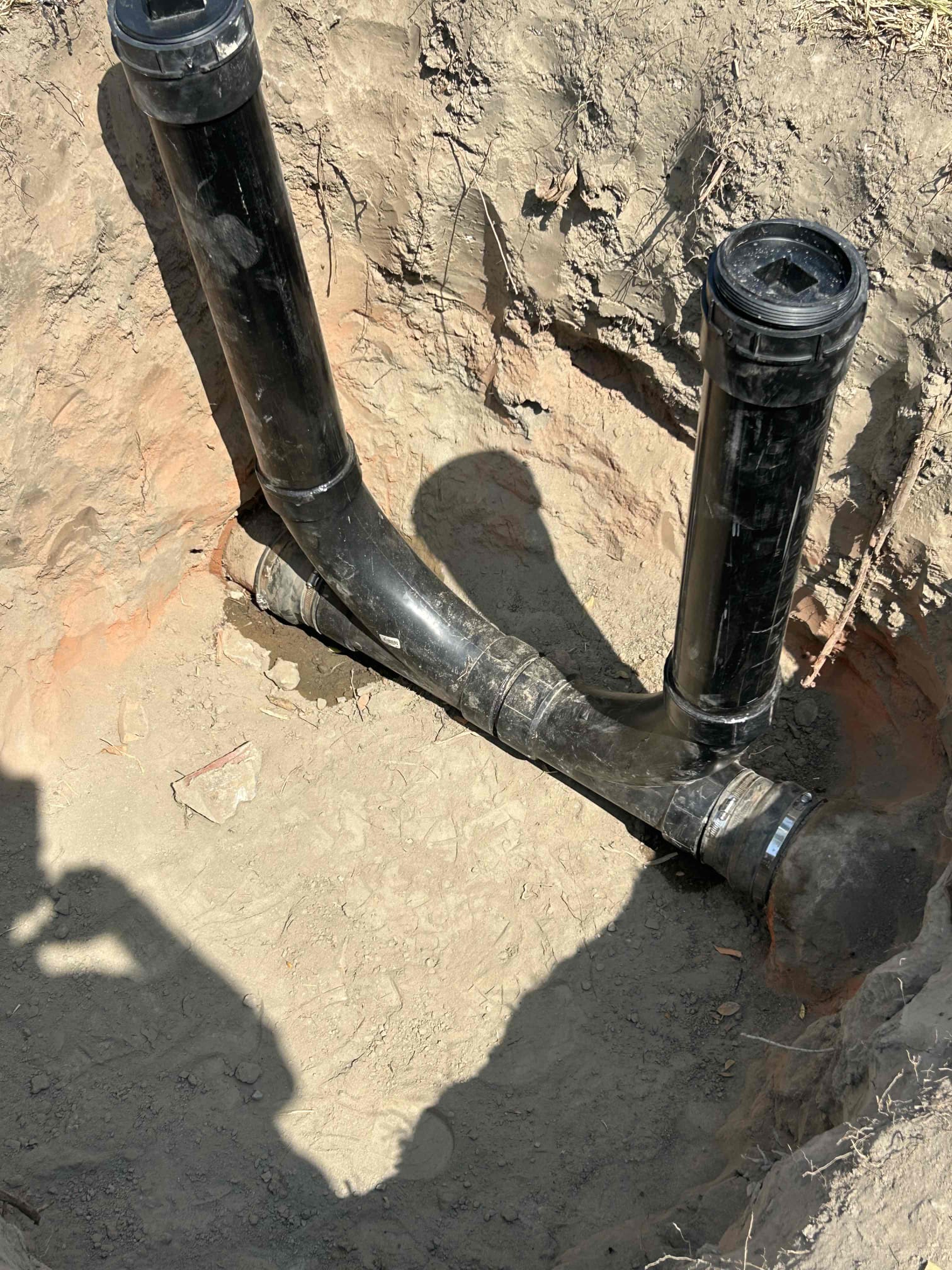 Experience professional and quality plumbing solutions with Cole Services, ensuring your underground utilities are expertly installed.