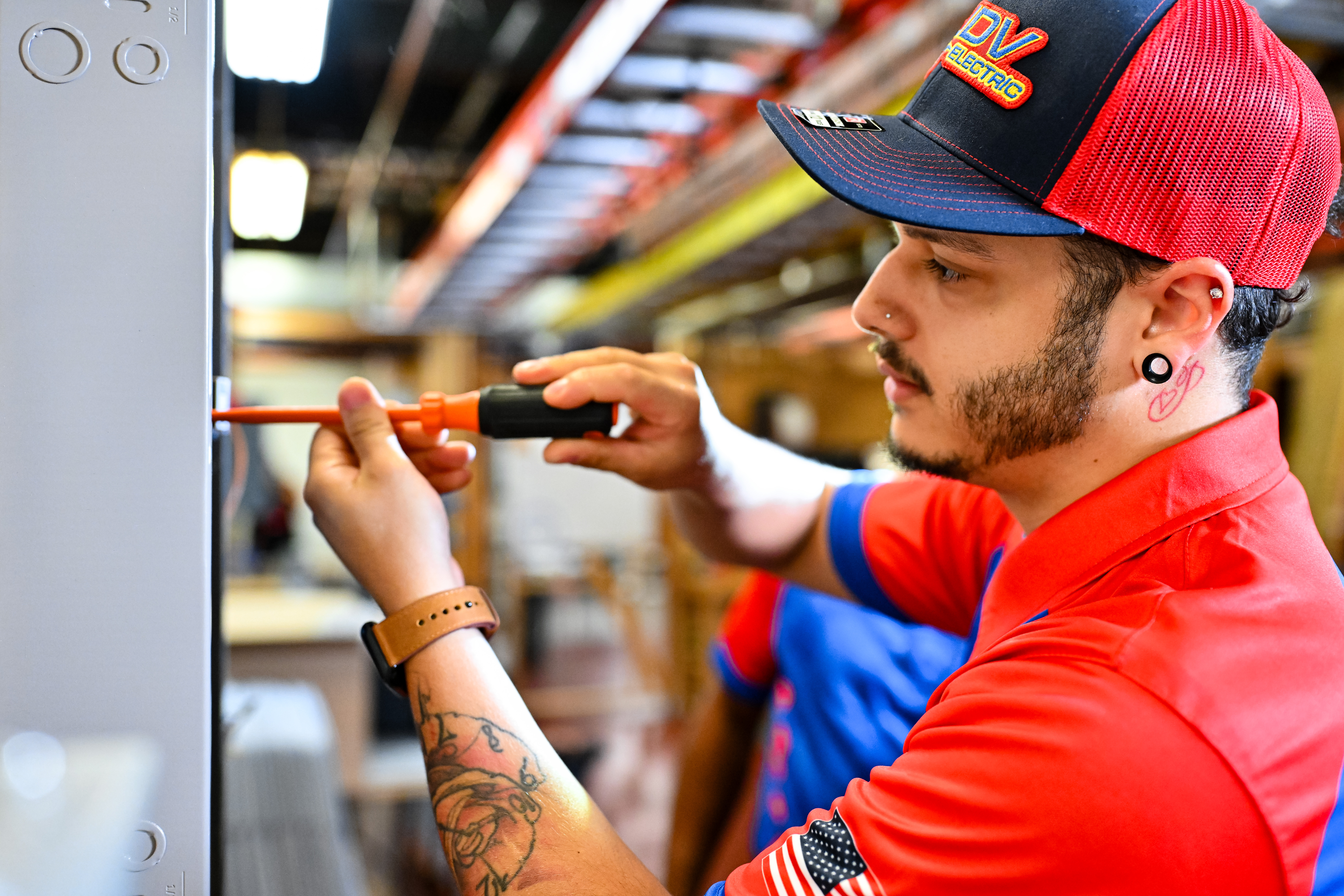 Experience the precision and professionalism of JDV Electric for your electrical needs.