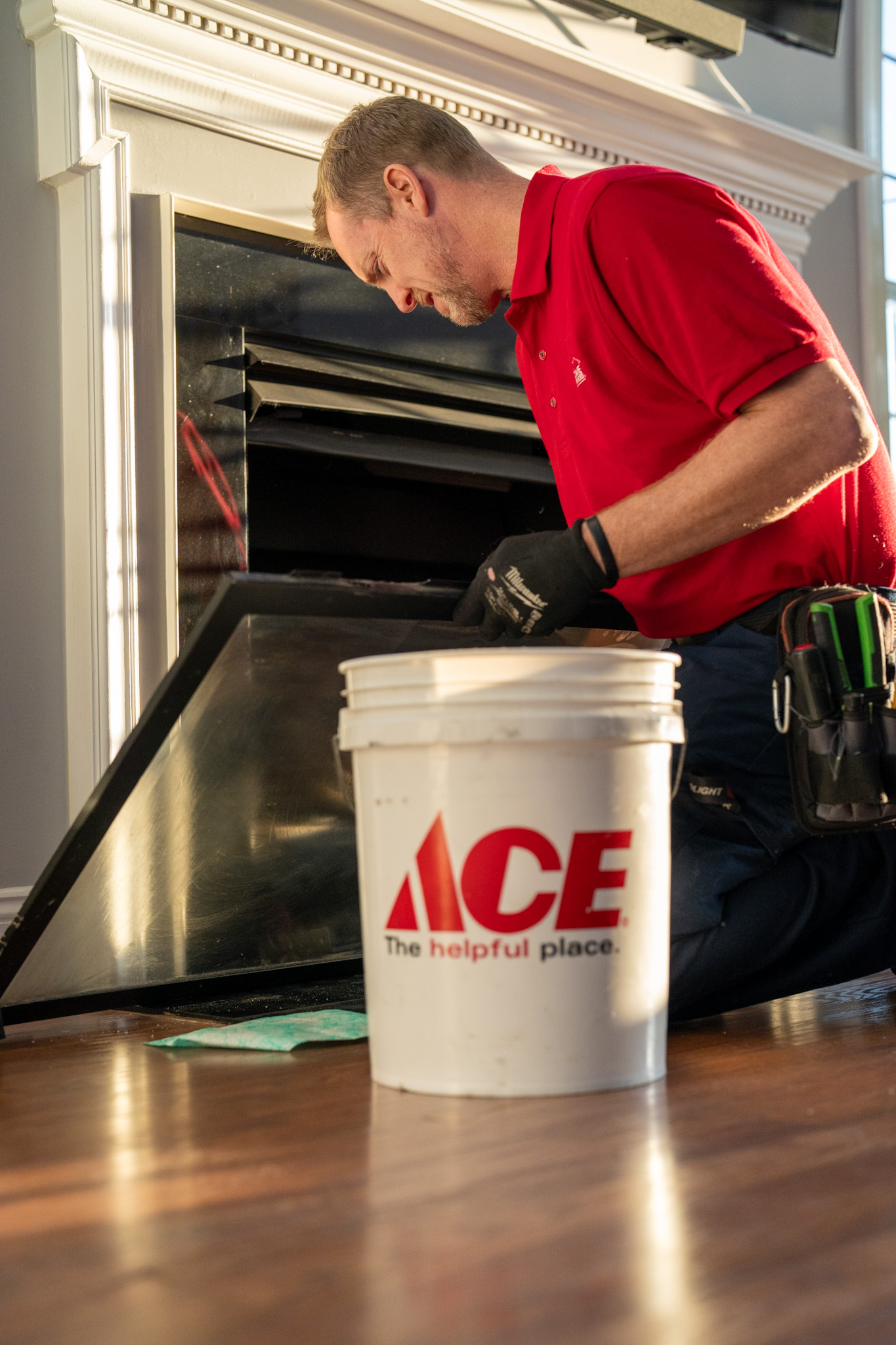 Skilled technicians from Parrish Services deliver careful, trustworthy fireplace maintenance with neat work habits and professional tools.