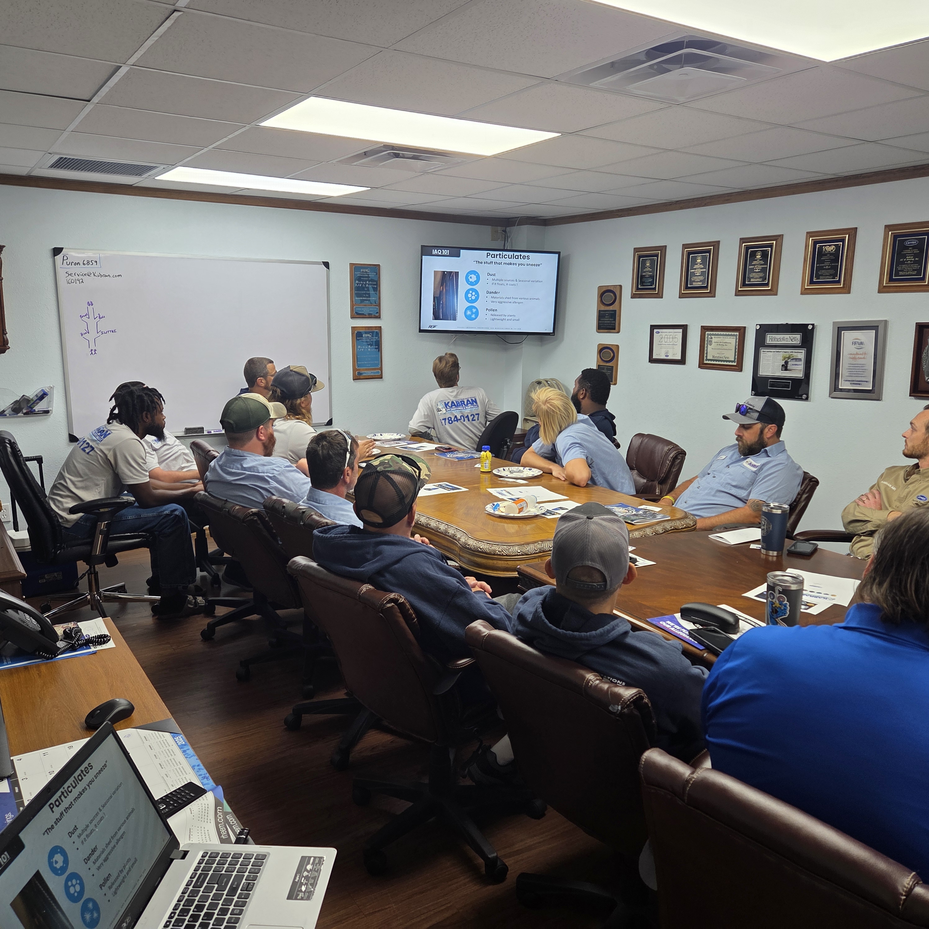 At Kabran Air Conditioning & Heating, our commitment to excellence is reflected in how we train and recognize our team. Join us for quality HVAC solutions you can trust.