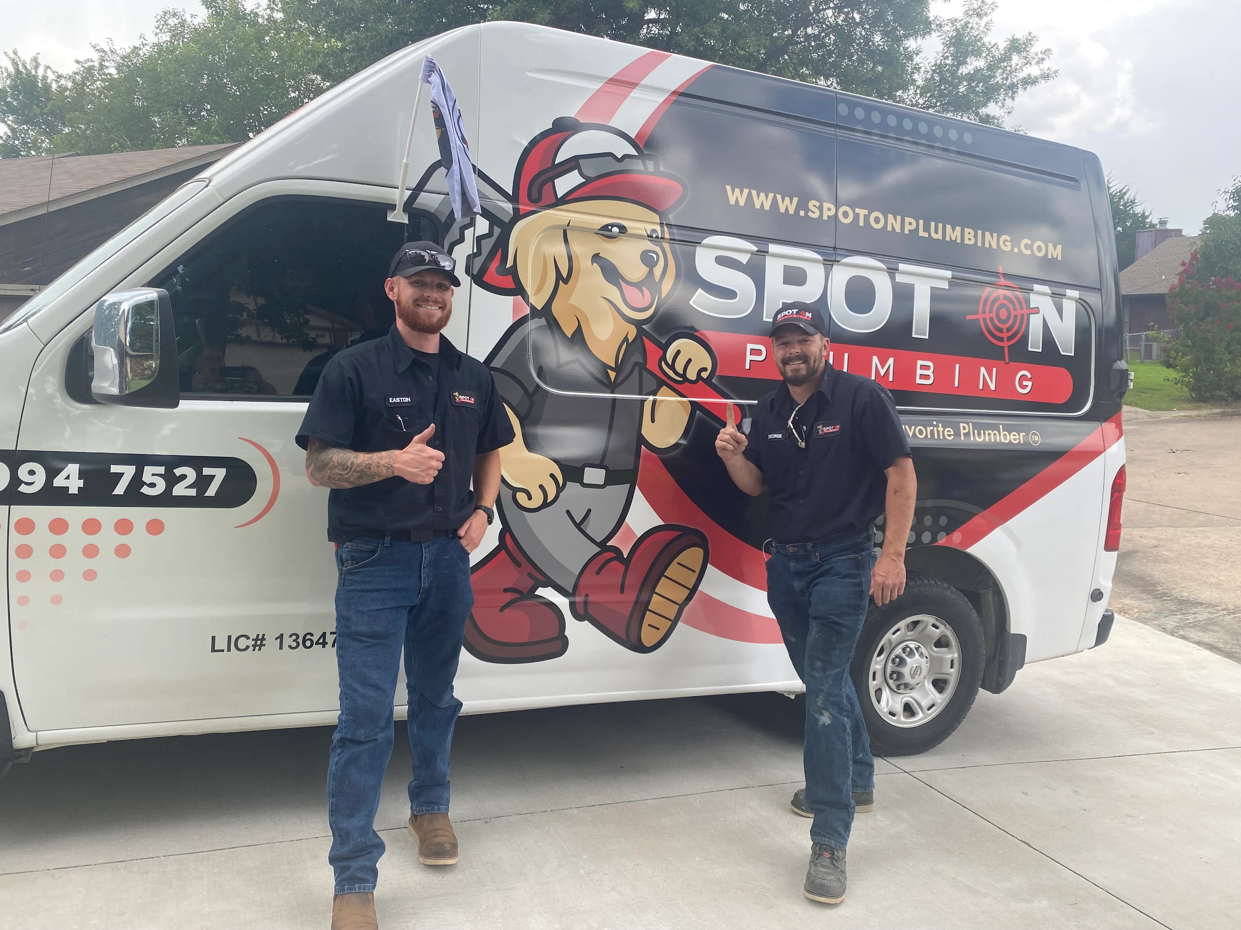 Spot On Plumbing: Tulsa's go-to plumbers, delivering professional and friendly service with a smile.