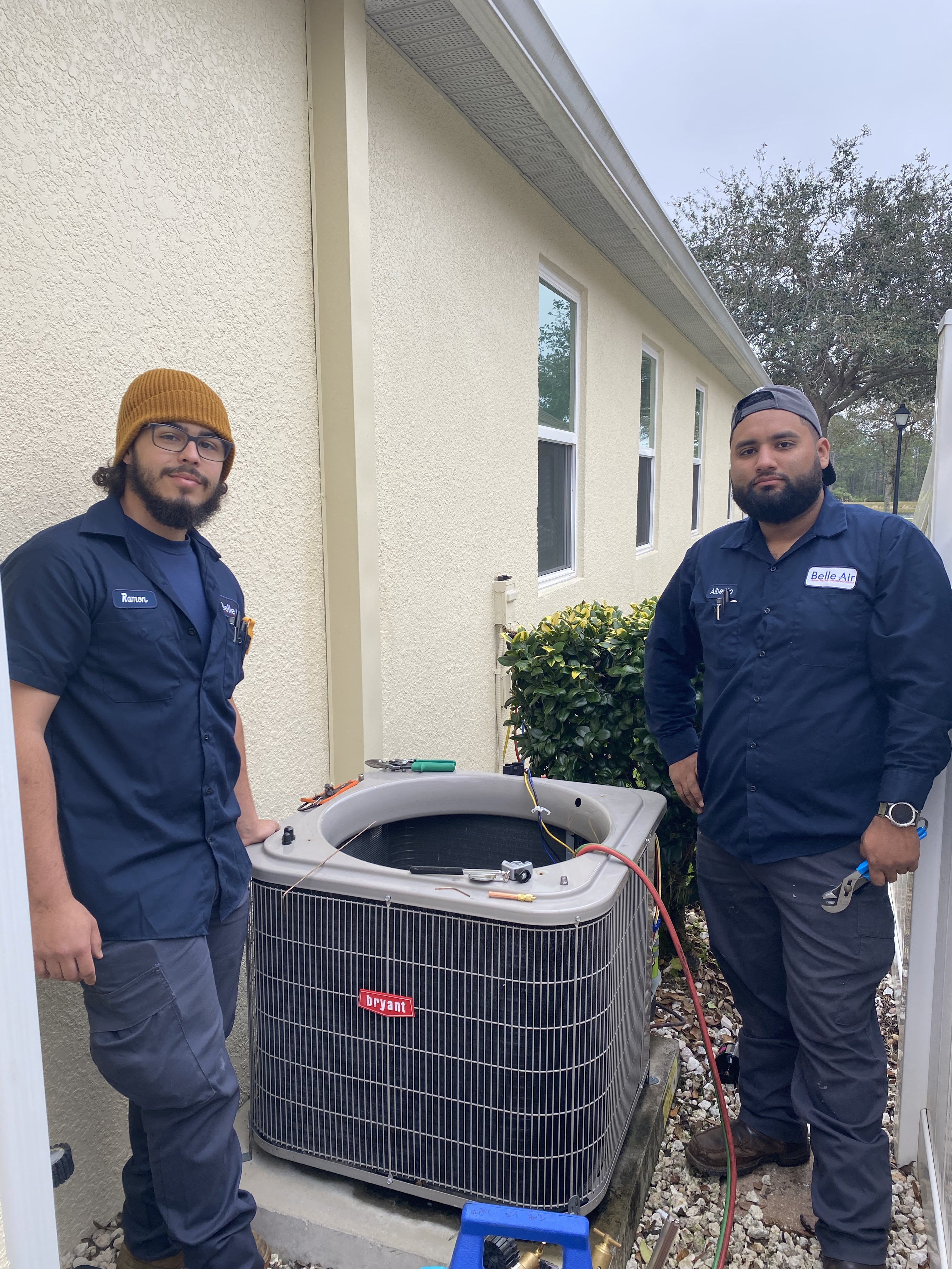 At Belle Air, our expert technicians ensure your HVAC systems are running smoothly and efficiently, come rain or shine.