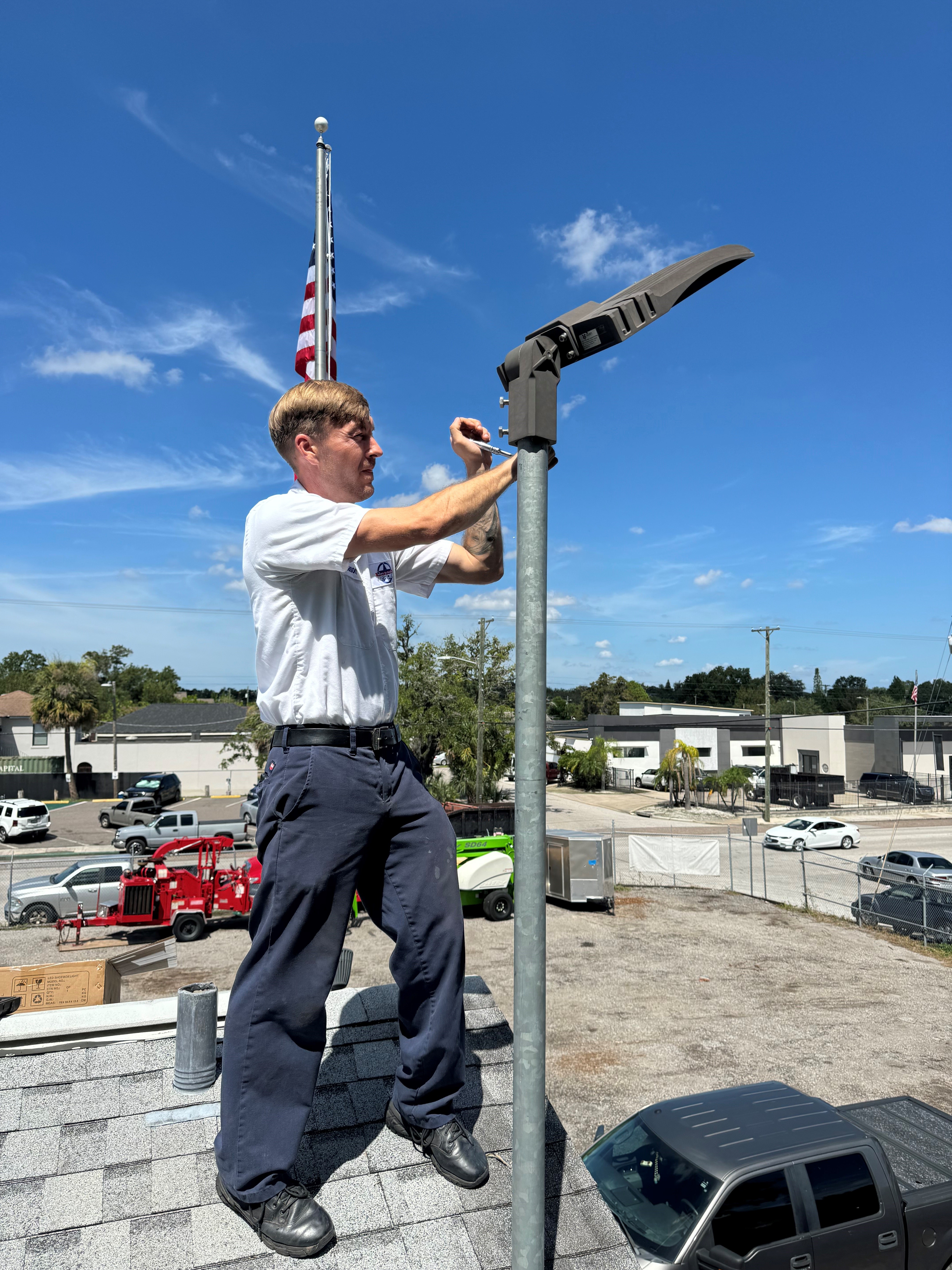 Choose Home Service Heroes for professional installation and repair services under any sky.