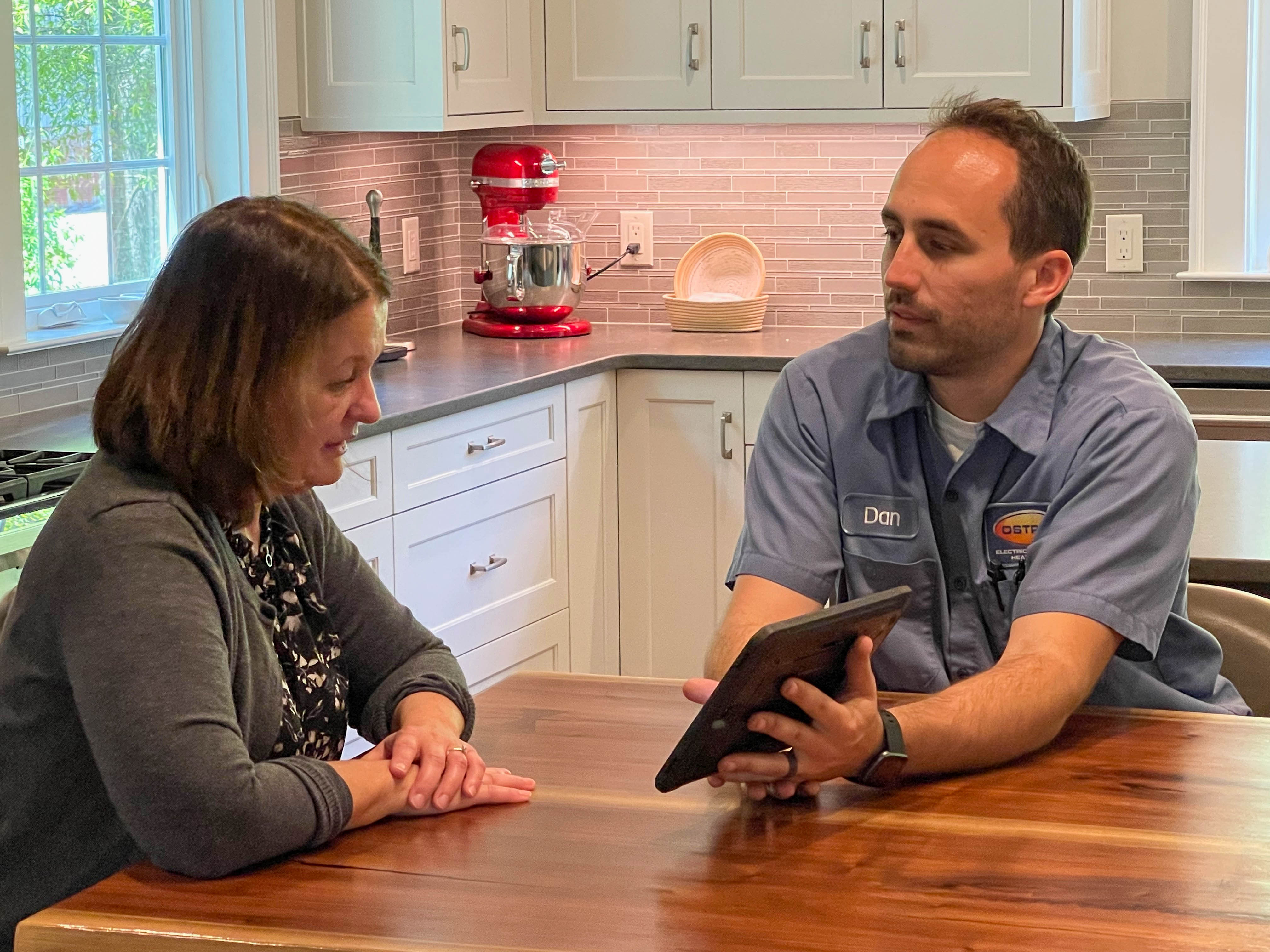 Experience top-notch service with Ostrom Electrical Plumbing Heating & Air Conditioning—where professionalism and customer satisfaction meet.