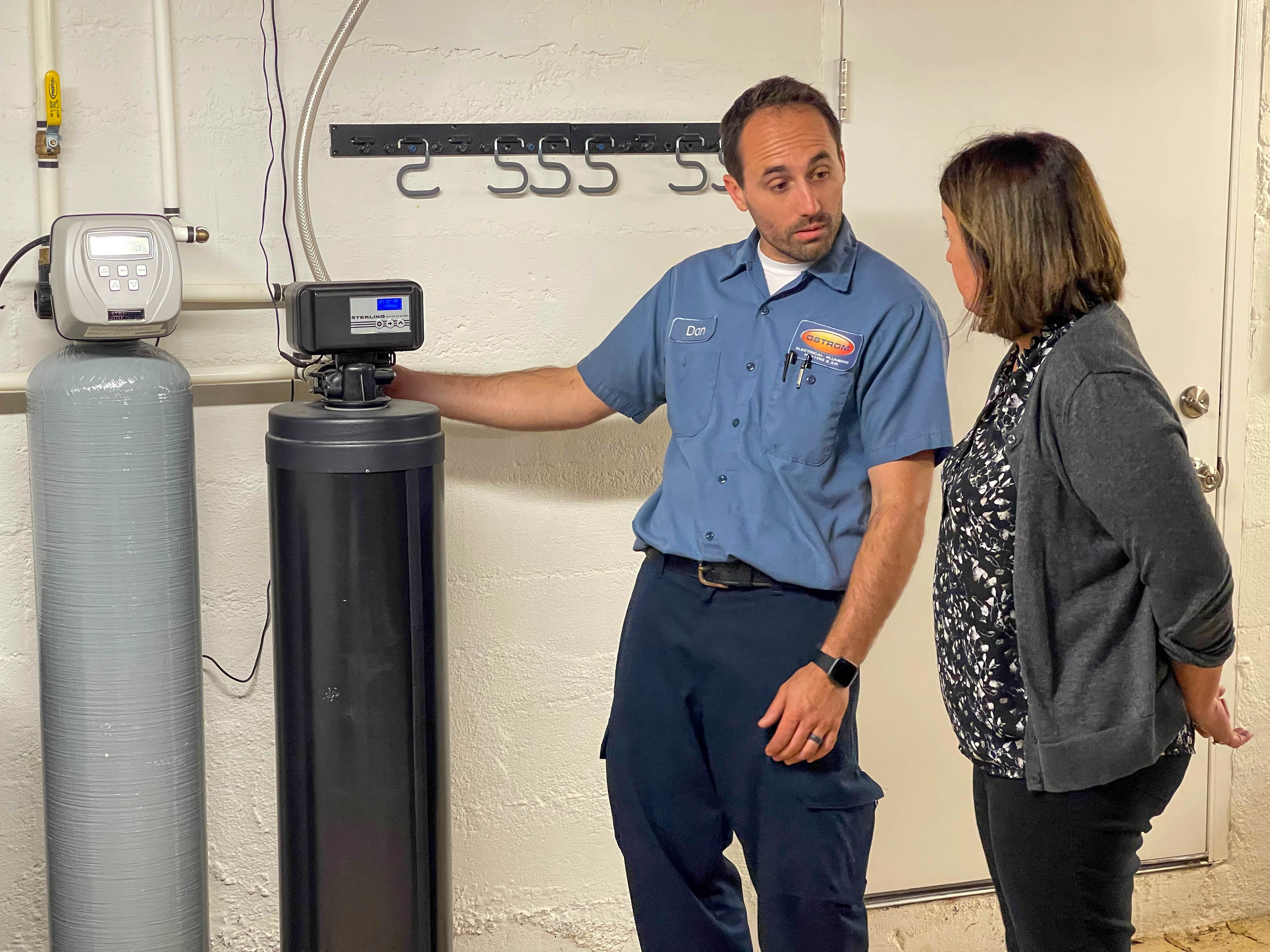 Experience top-notch plumbing solutions with Ostrom Electrical Plumbing Heating & Air Conditioning, where professionalism meets customer care.