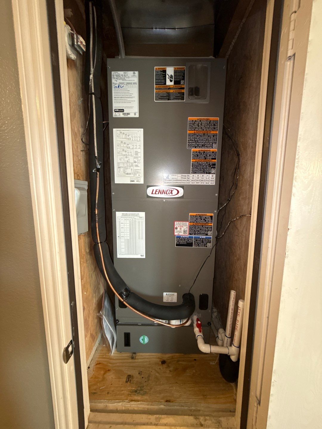 Experience reliable indoor climate control with Milestone Electric, A/C, & Plumbing's professional HVAC installations.