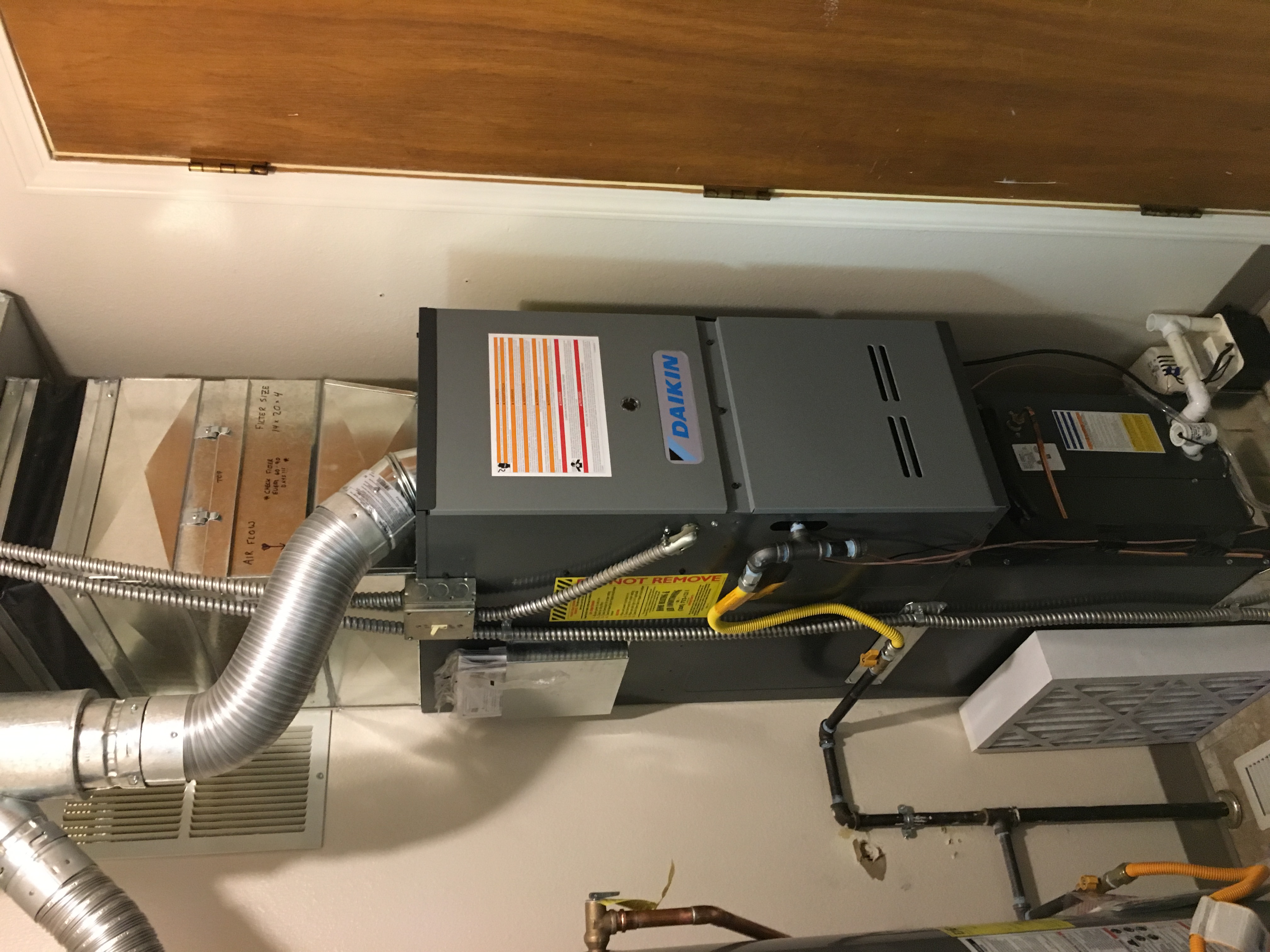 Neat, reliable installation and maintenance access make Home Heating & Air Conditioning a trusted choice for long-lasting indoor comfort.