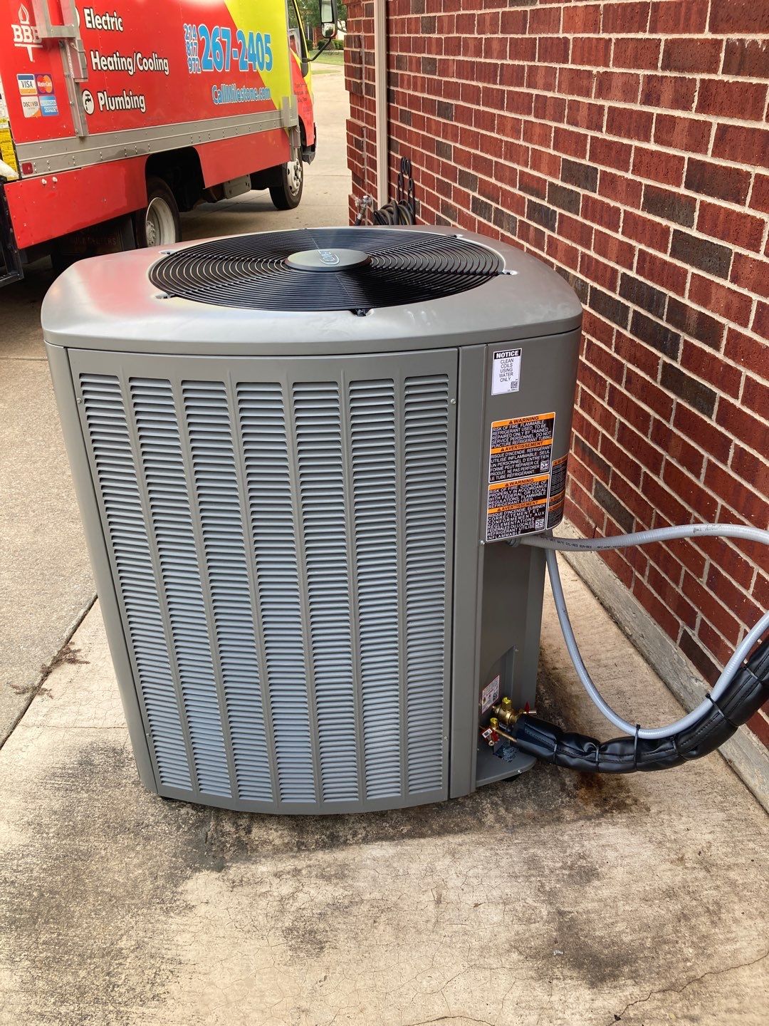 Trust Milestone Electric, Heating/Cooling, & Plumbing for all your HVAC needs with professional and reliable service.