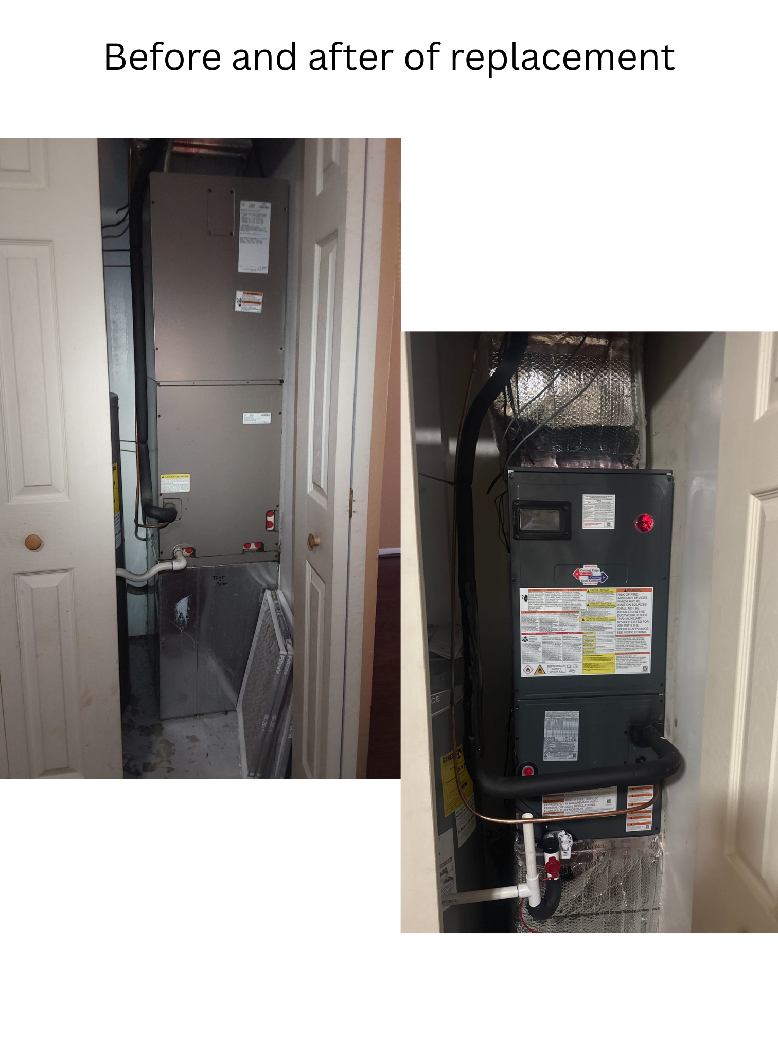 Cutting Edge Total Comfort: Experience the transformation of efficient and professional HVAC replacements.