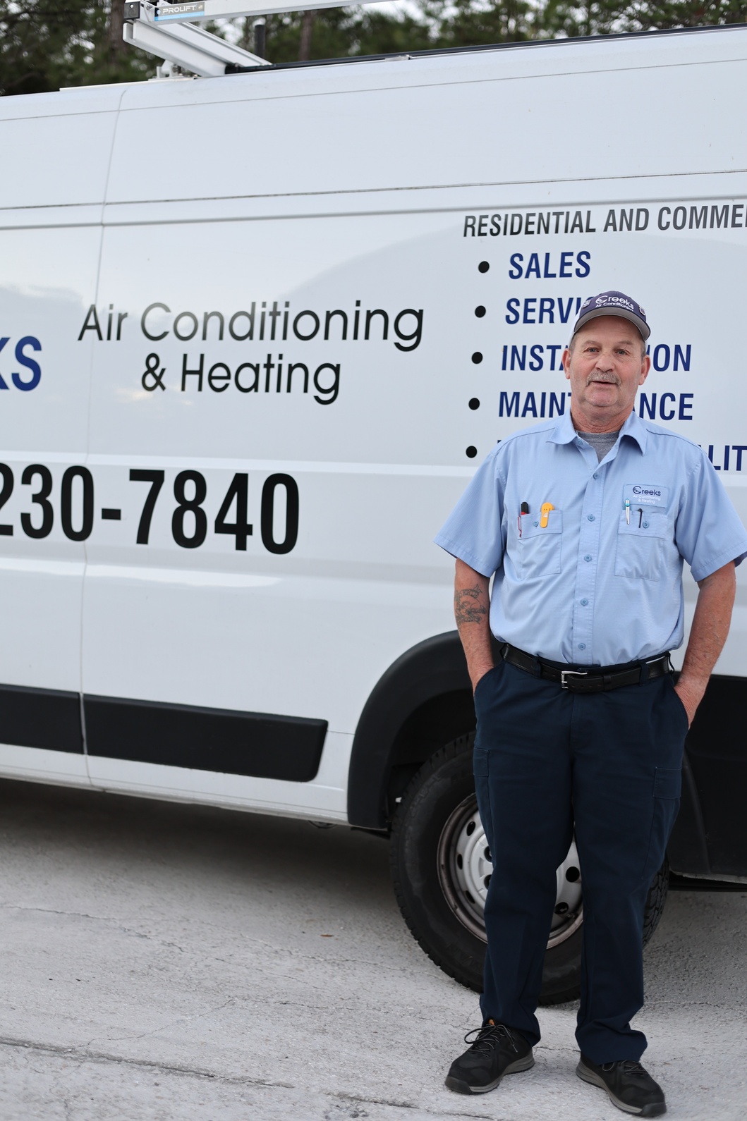 Creeks Air Conditioning & Heating delivers reliable service with a smile from knowledgeable professionals you can trust.