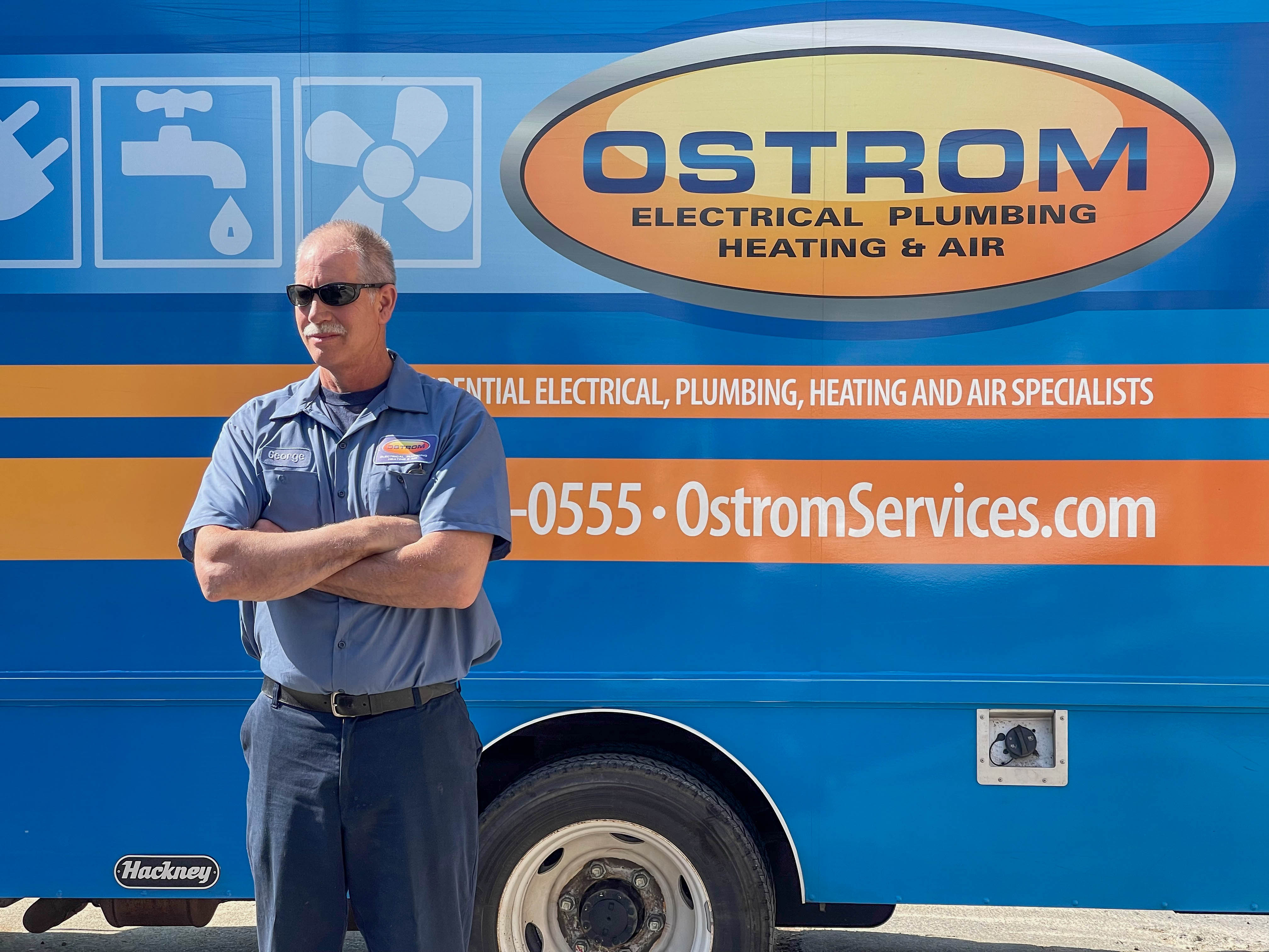 Trust Ostrom Electrical Plumbing Heating & Air Conditioning for all your service needs, with professionalism you can count on!