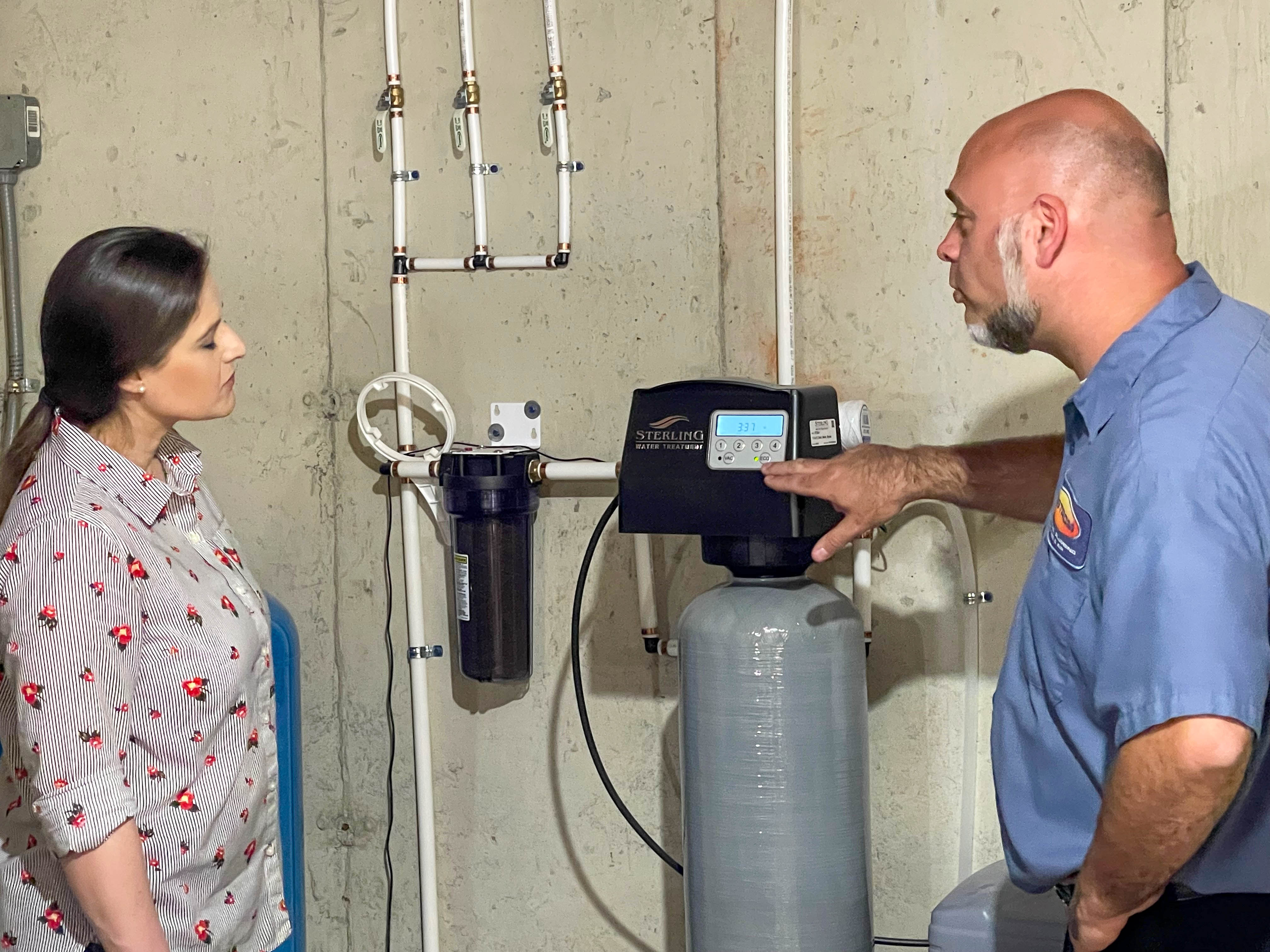 Experience top-notch service with Ostrom Electrical Plumbing Heating & Air Conditioning for all your water treatment needs.